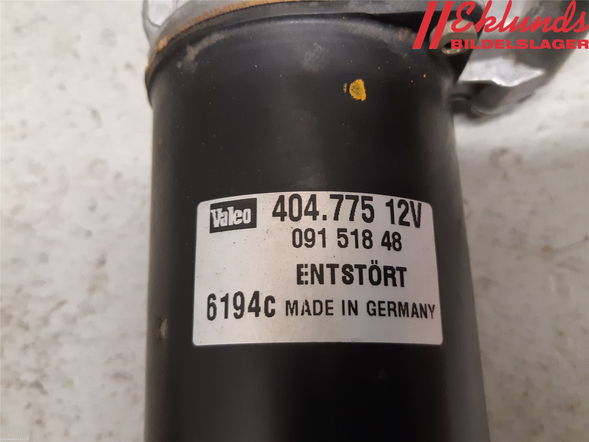 Volvo V70 00-04 Torkarmotor Vindruta