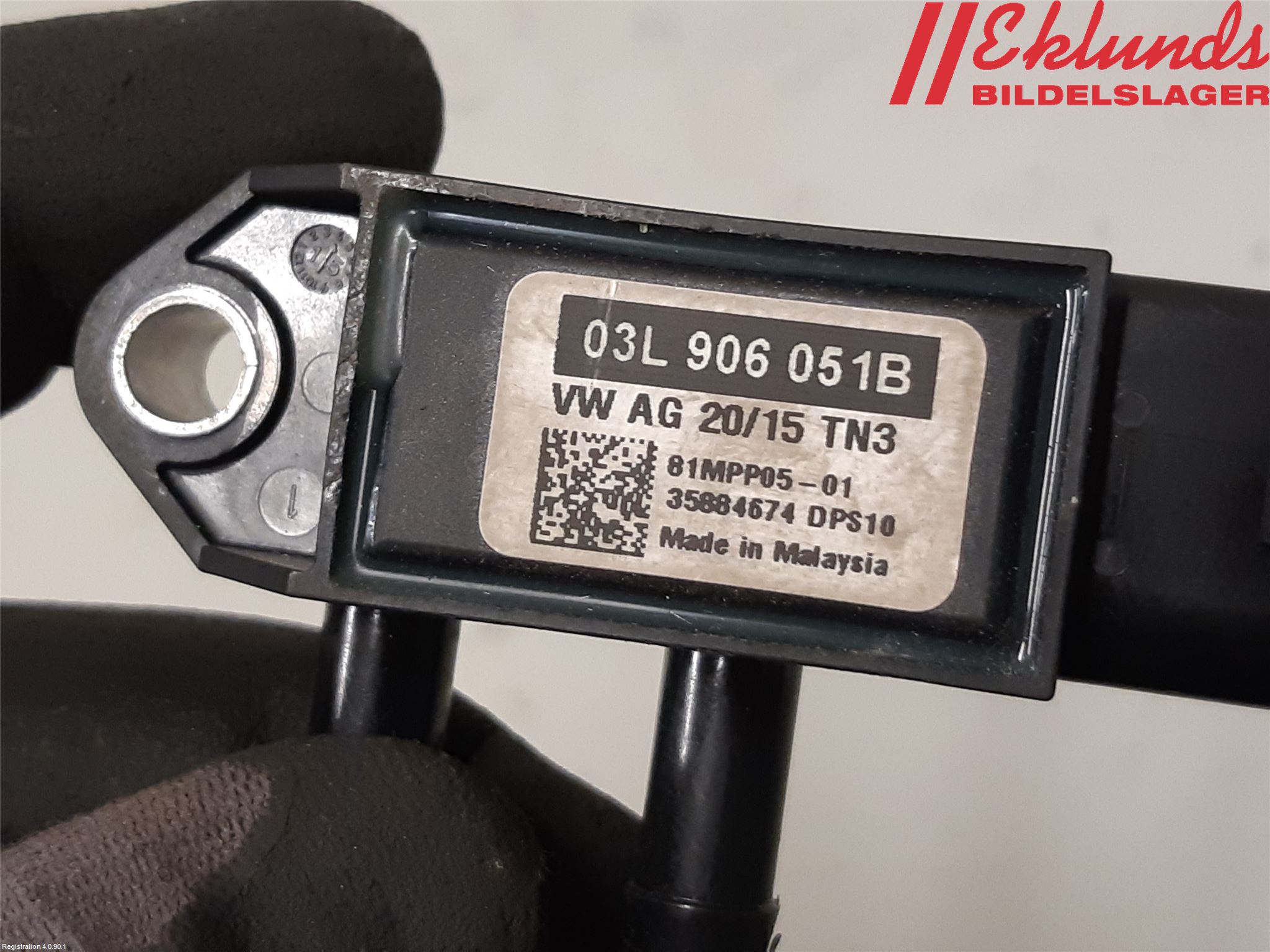 Volkswagen VW PASSAT 15-19 Givare Temp-Tryck Avgas