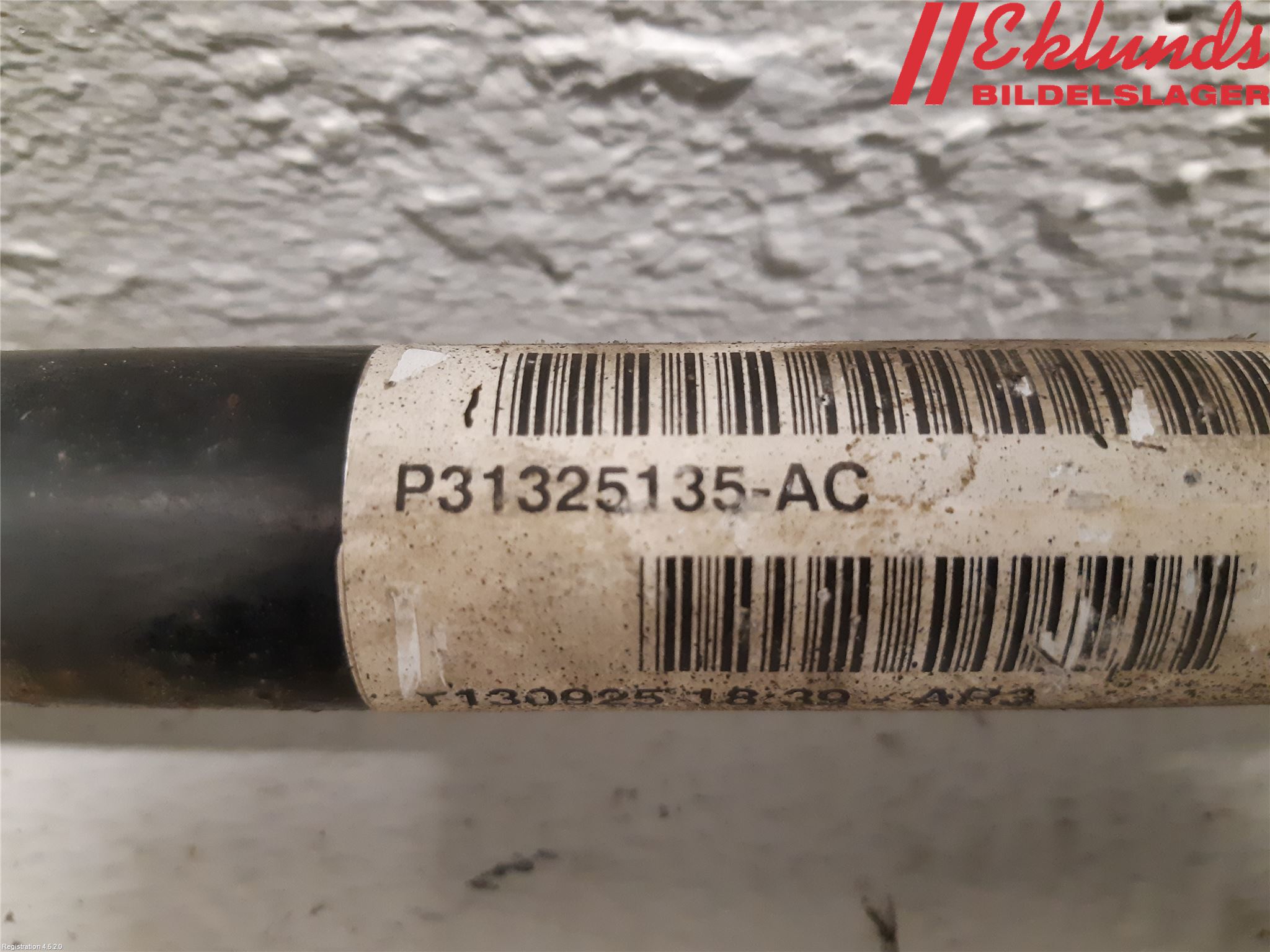 Volvo S60 14-18 Drivaxel Bak Vänster