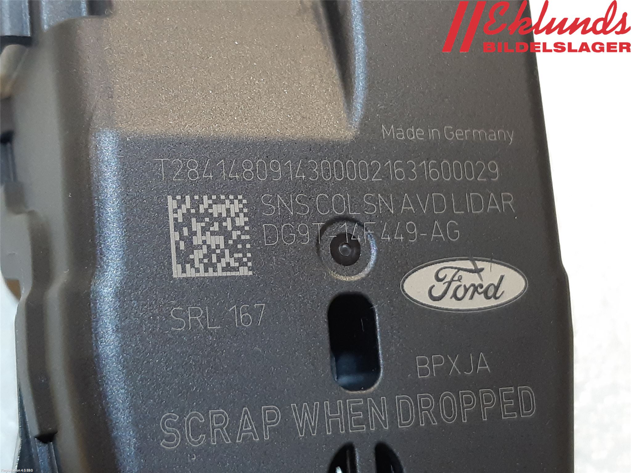 Ford MONDEO 15-22 Sensor Aktivt Kollisionsskydd