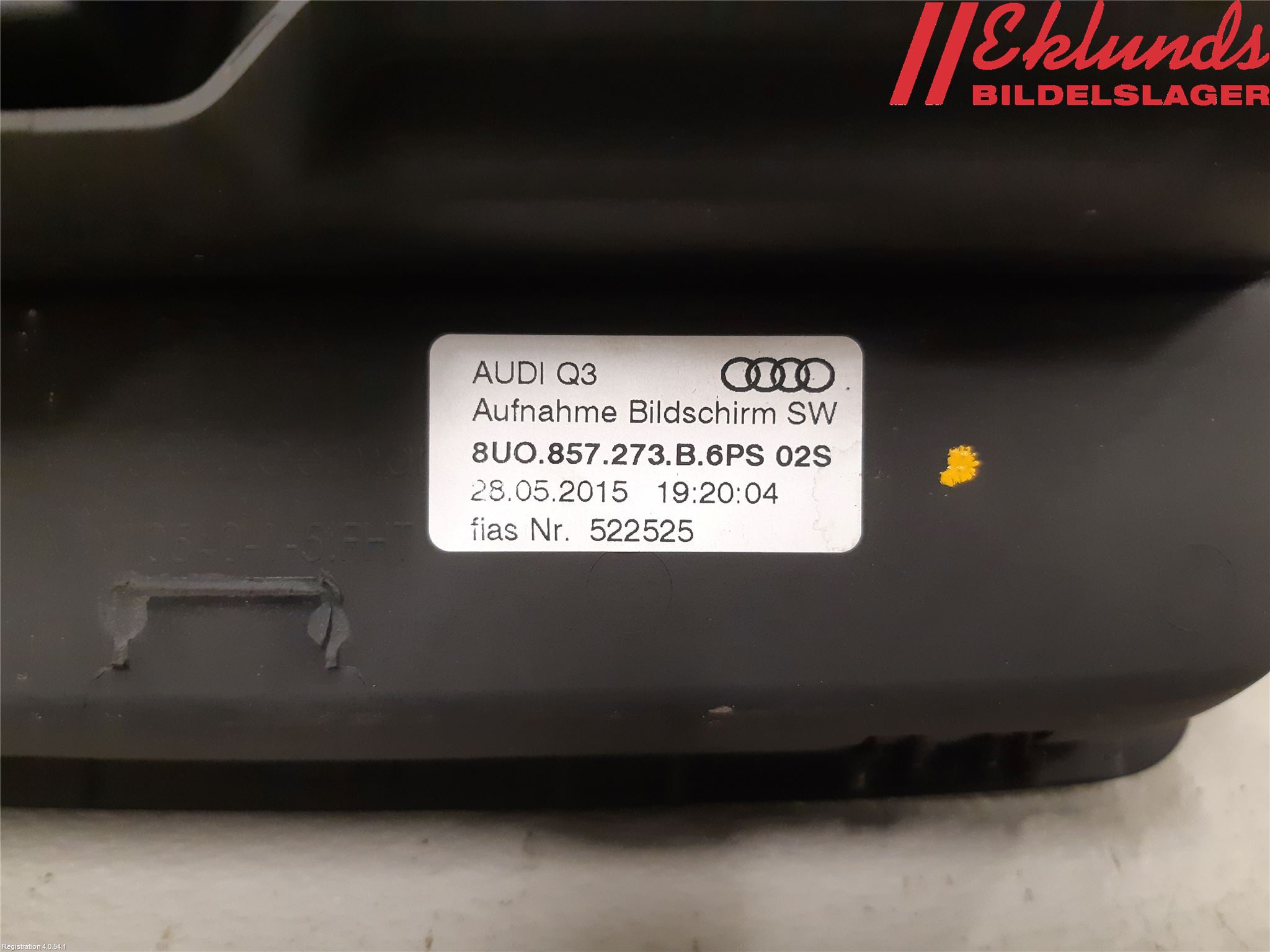 Audi Q3 8U 12-18 Bildskärm