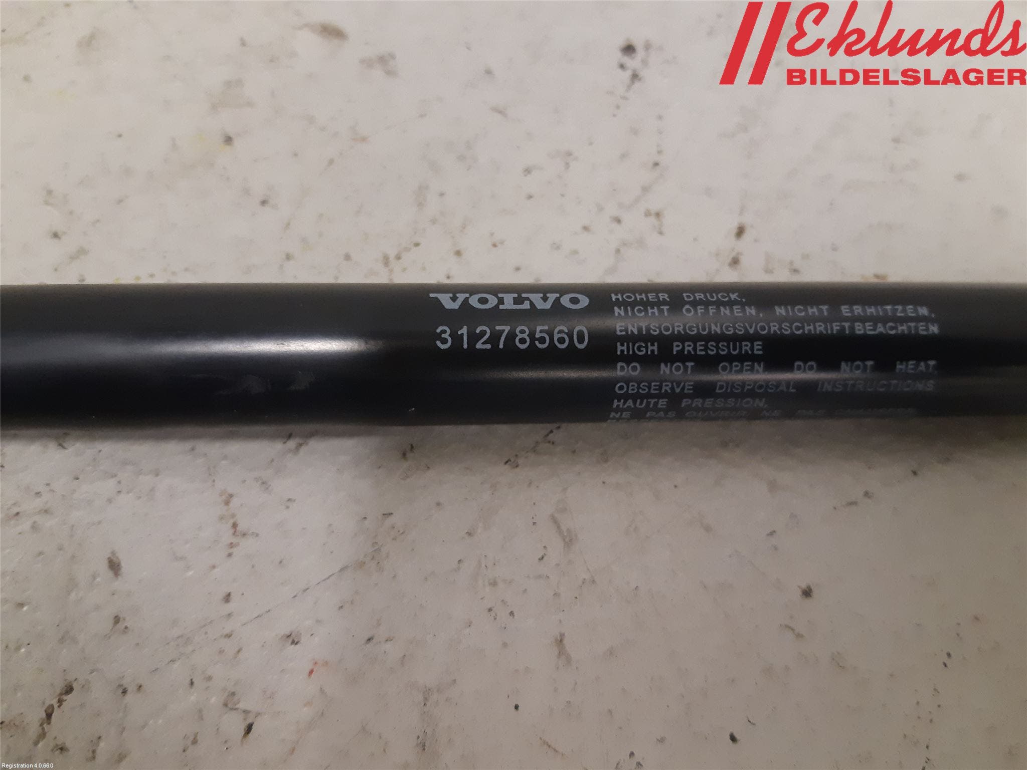 Volvo V40 12-19 Gasfjäder Baklucka