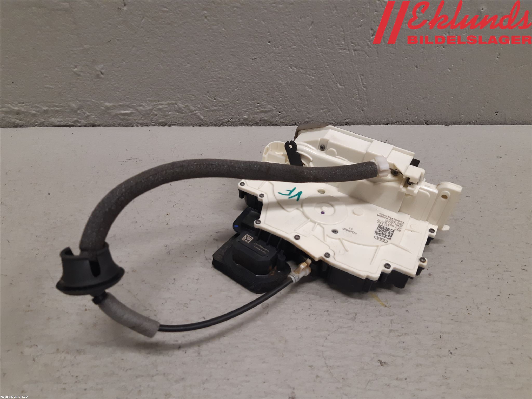 Audi E-TRON, S GE 19- Låskista-Dörrlås