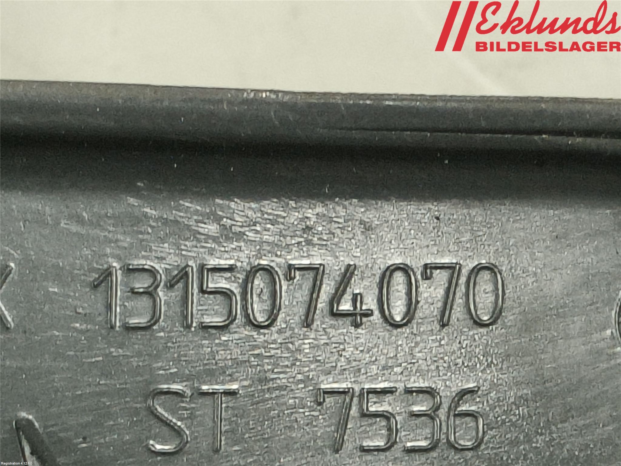 Peugeot BOXER/E-BOXER 15- Stötfångarlist Fram