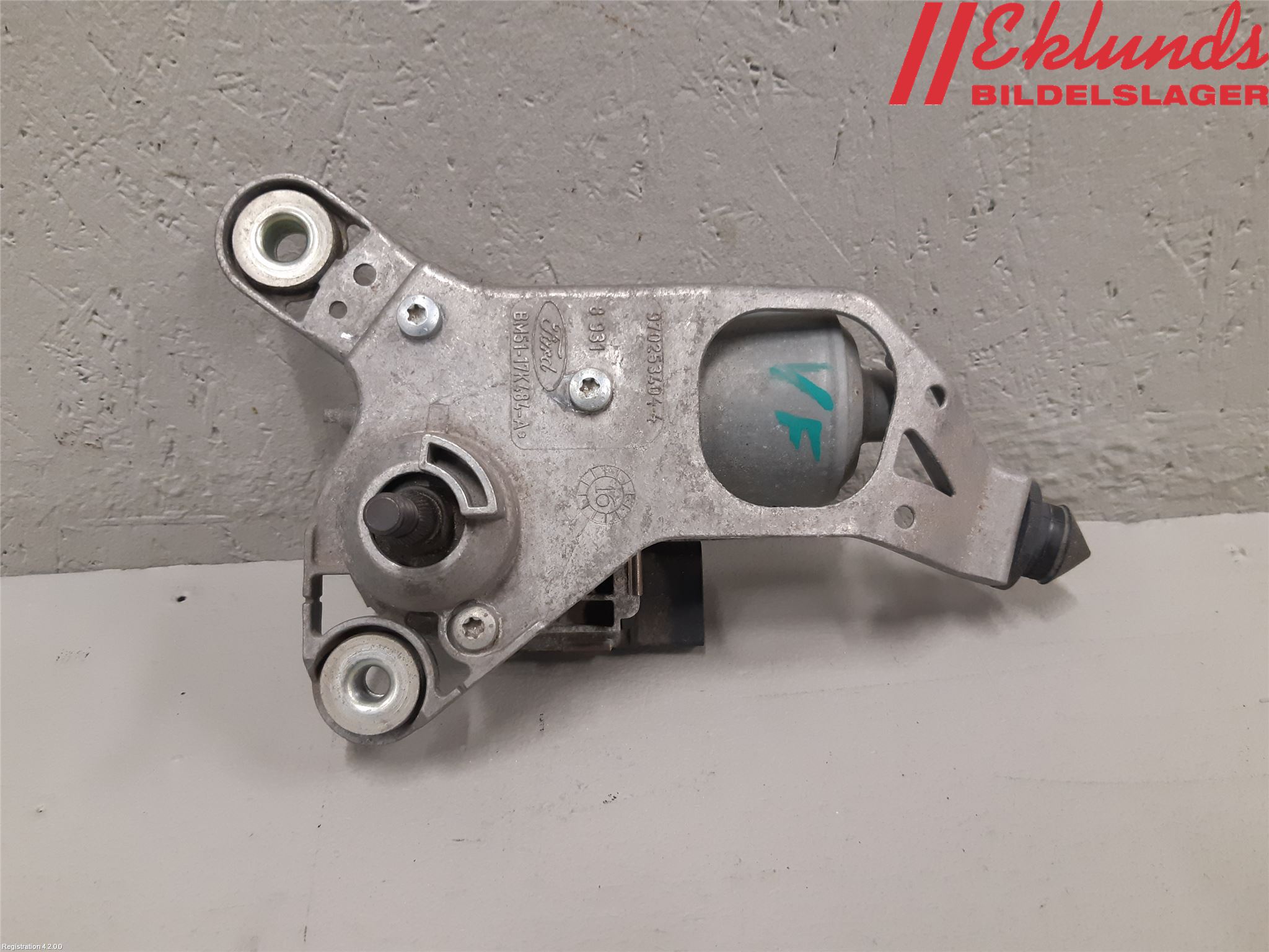 Ford FOCUS 15-18 Torkarmotor Vindruta