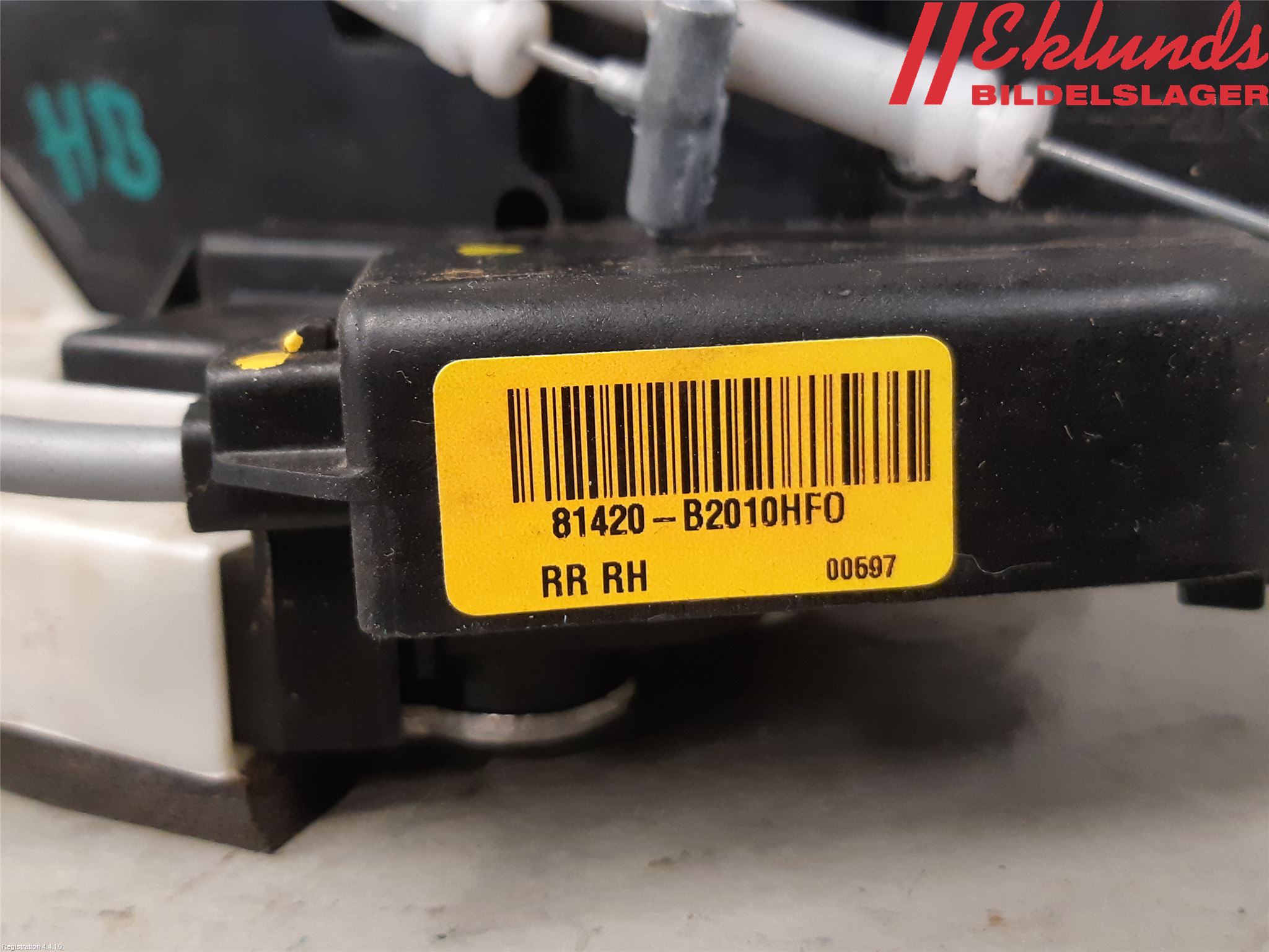 Kia SOUL 09- Låskista-Dörrlås