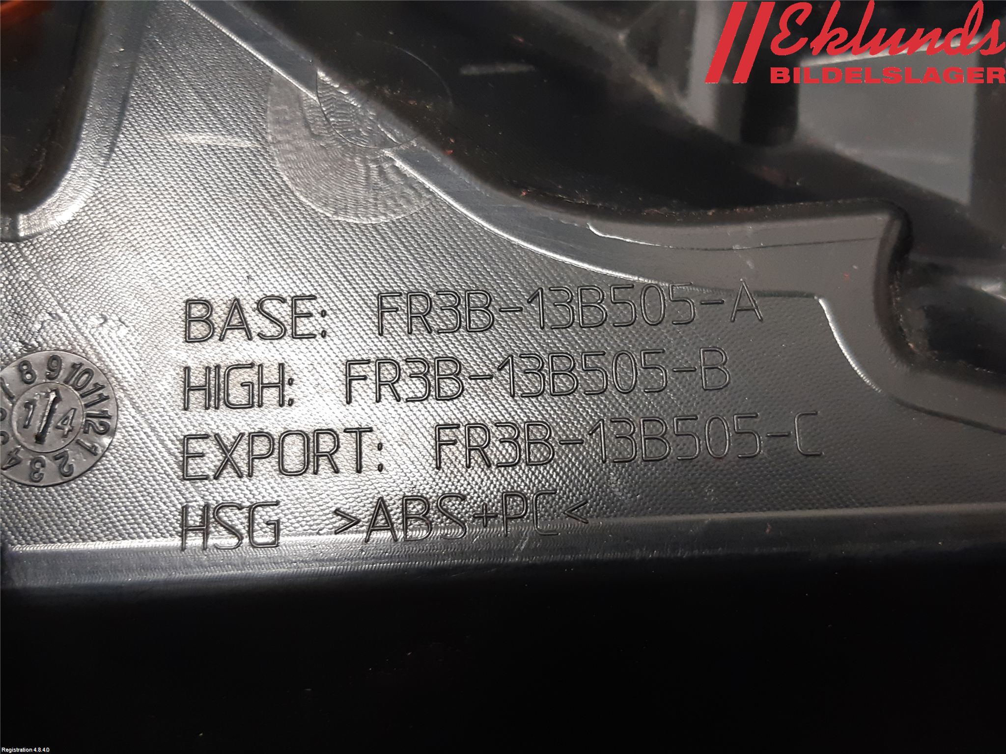 Ford MUSTANG VI 15-22 Bakljus Vänster