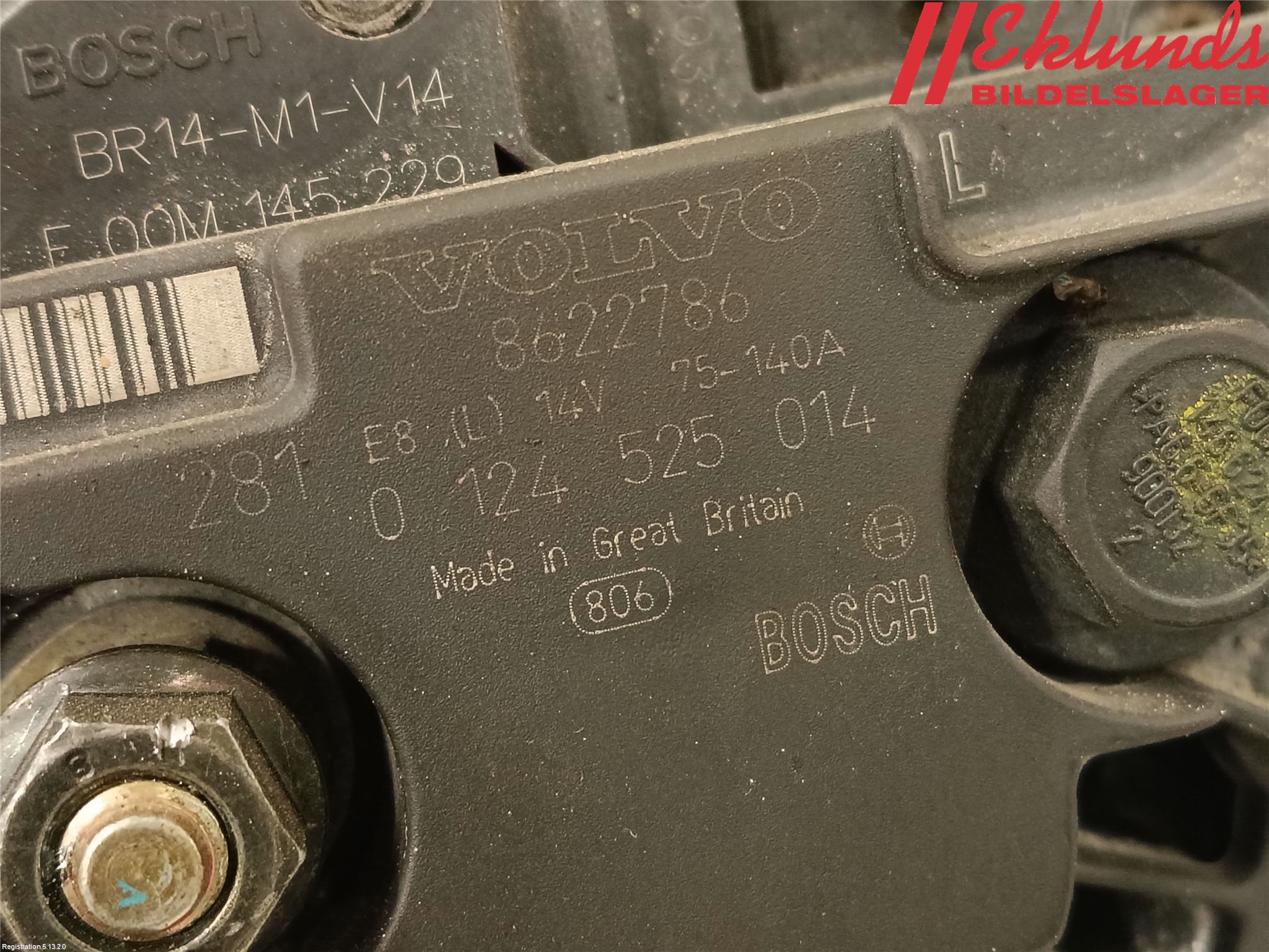 Volvo S60 01-04 Generator