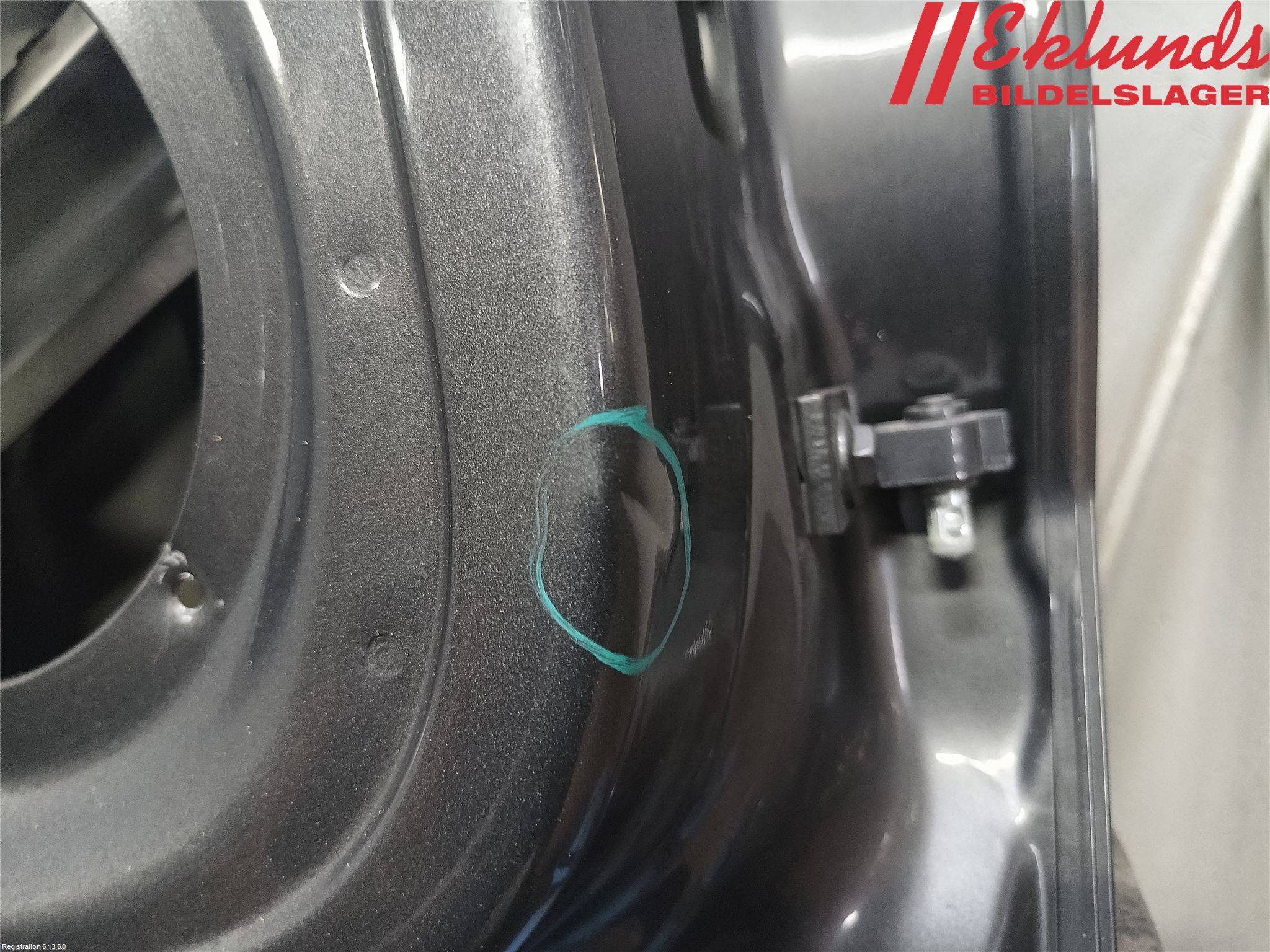 Volkswagen VW POLO 10-17 Dörr Bak Vänster