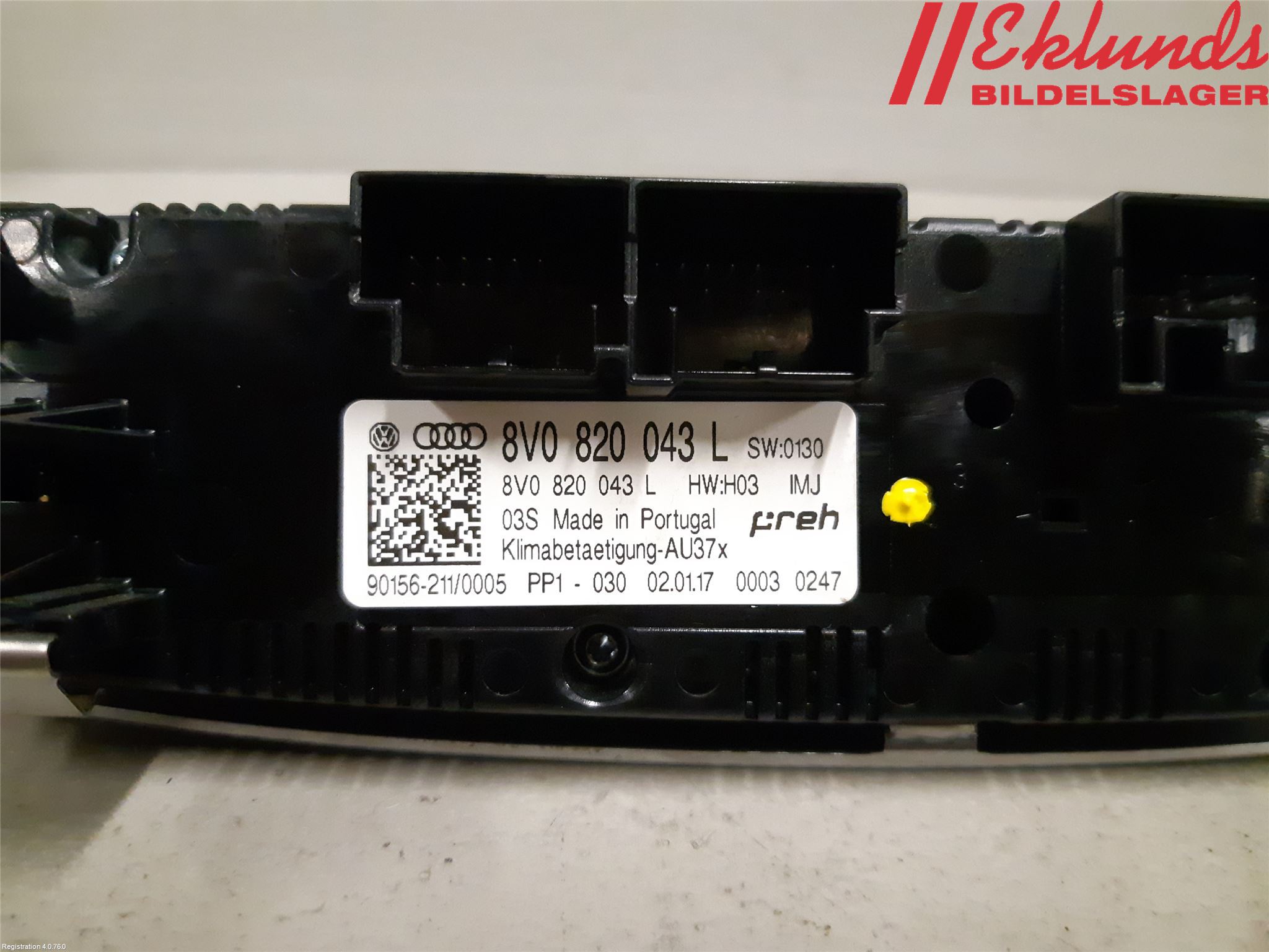 Audi Q2/SQ2 17- Ac Styrenhet Ac Manöveren