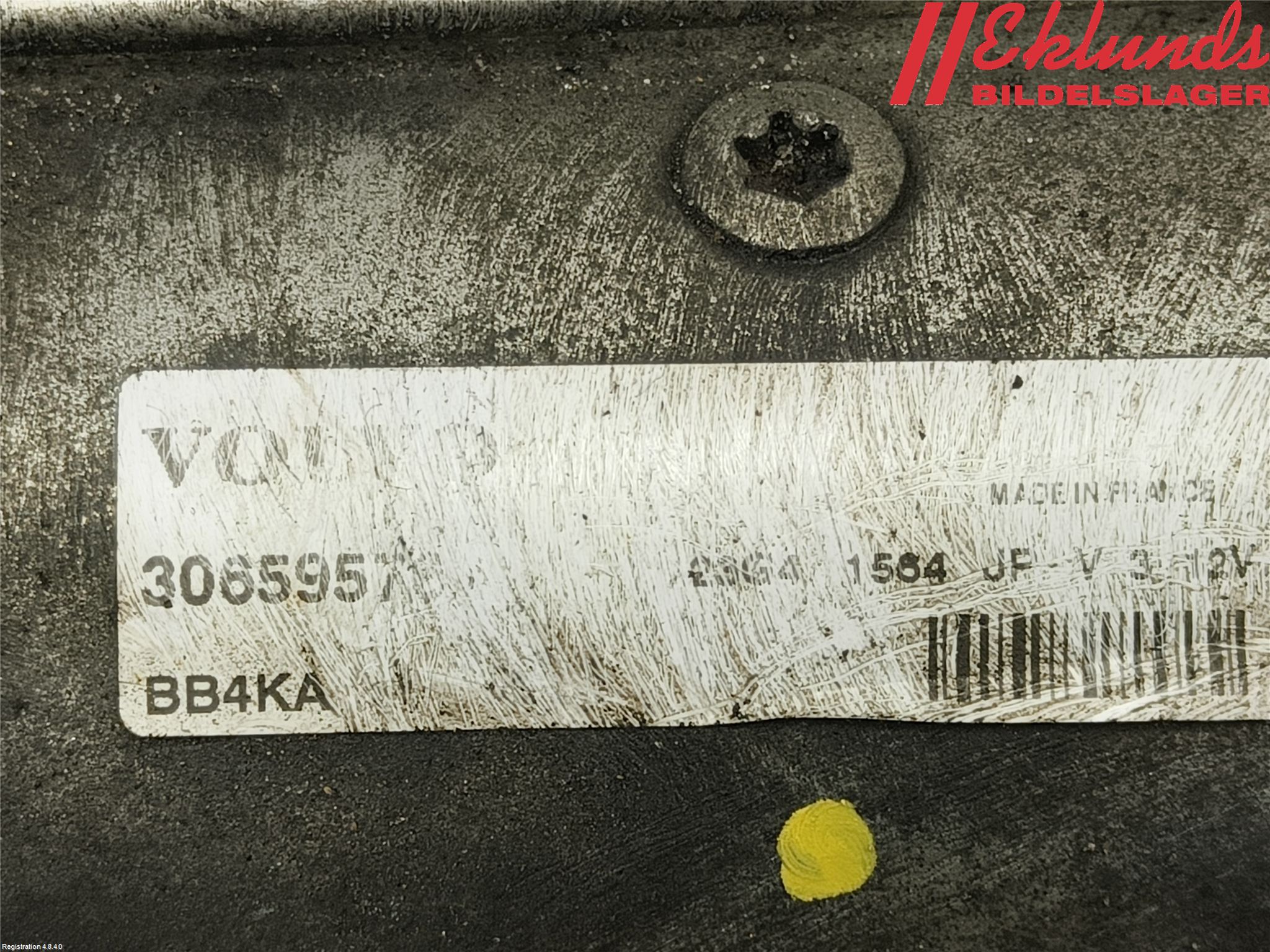 Volvo S60 14-18 Startmotor Diesel