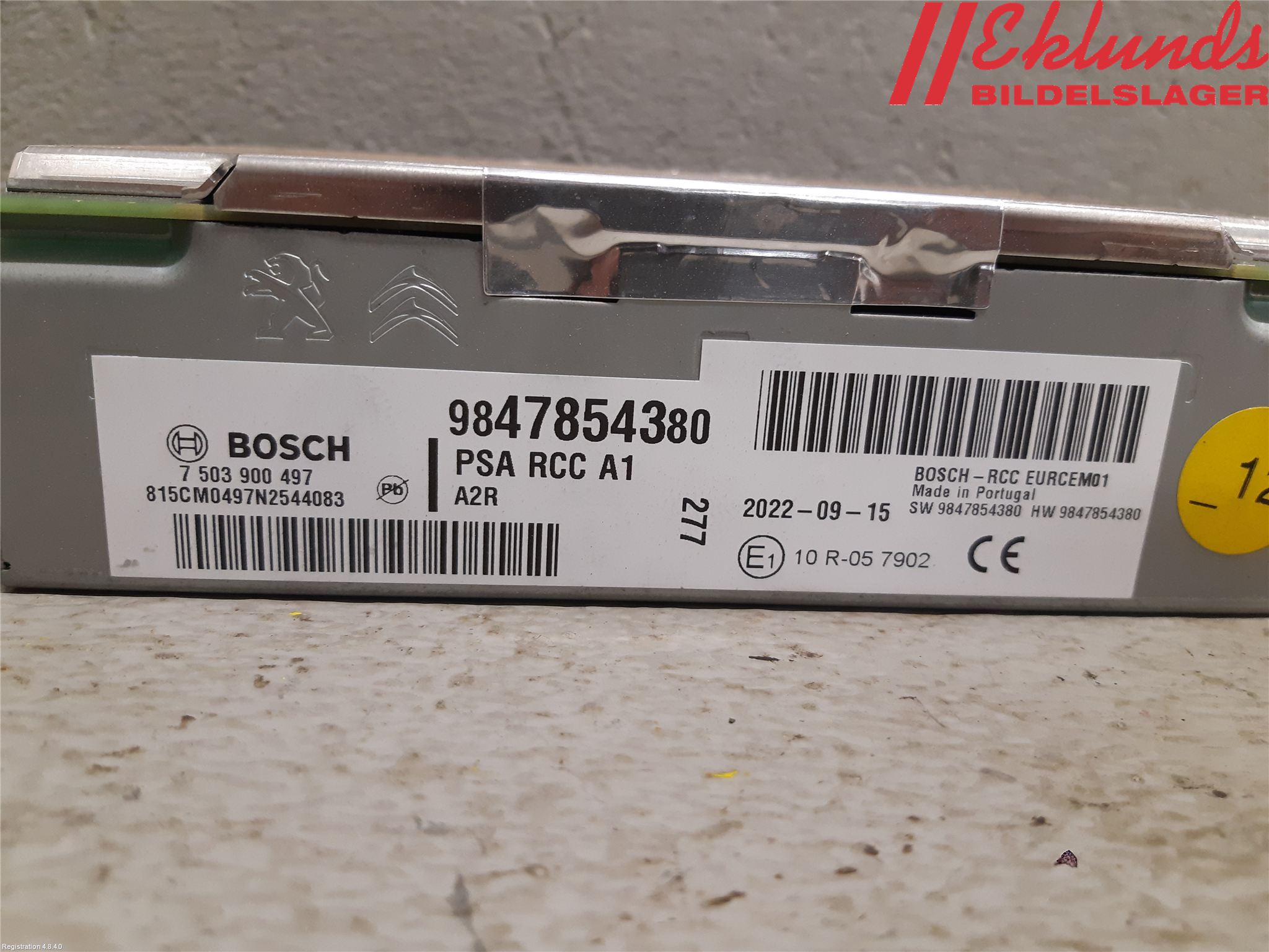 Opel MOKKA 21- Cd Radio - Multimediapanel