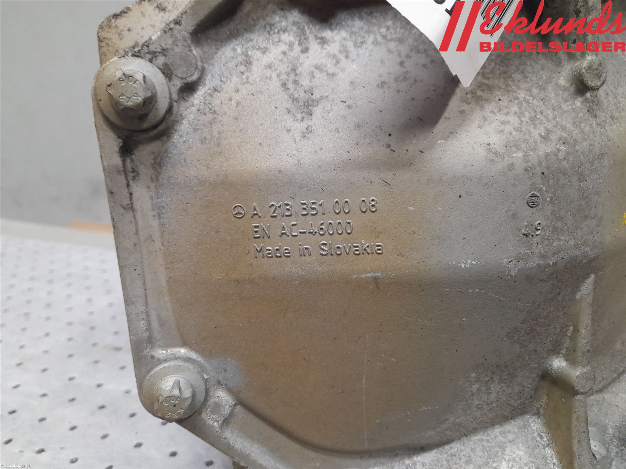 Mercedes-Benz MB E-KLASS (W213) 16-23 Bakväxel-Diff
