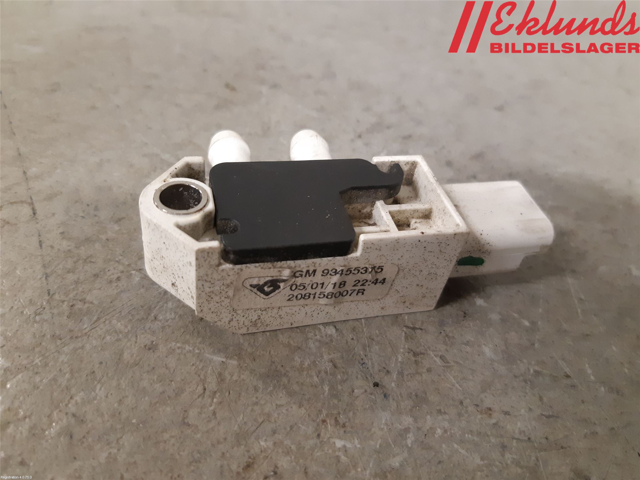 Renault TRAFIC/E-TECH 15- Givare Temp-Tryck Avgas