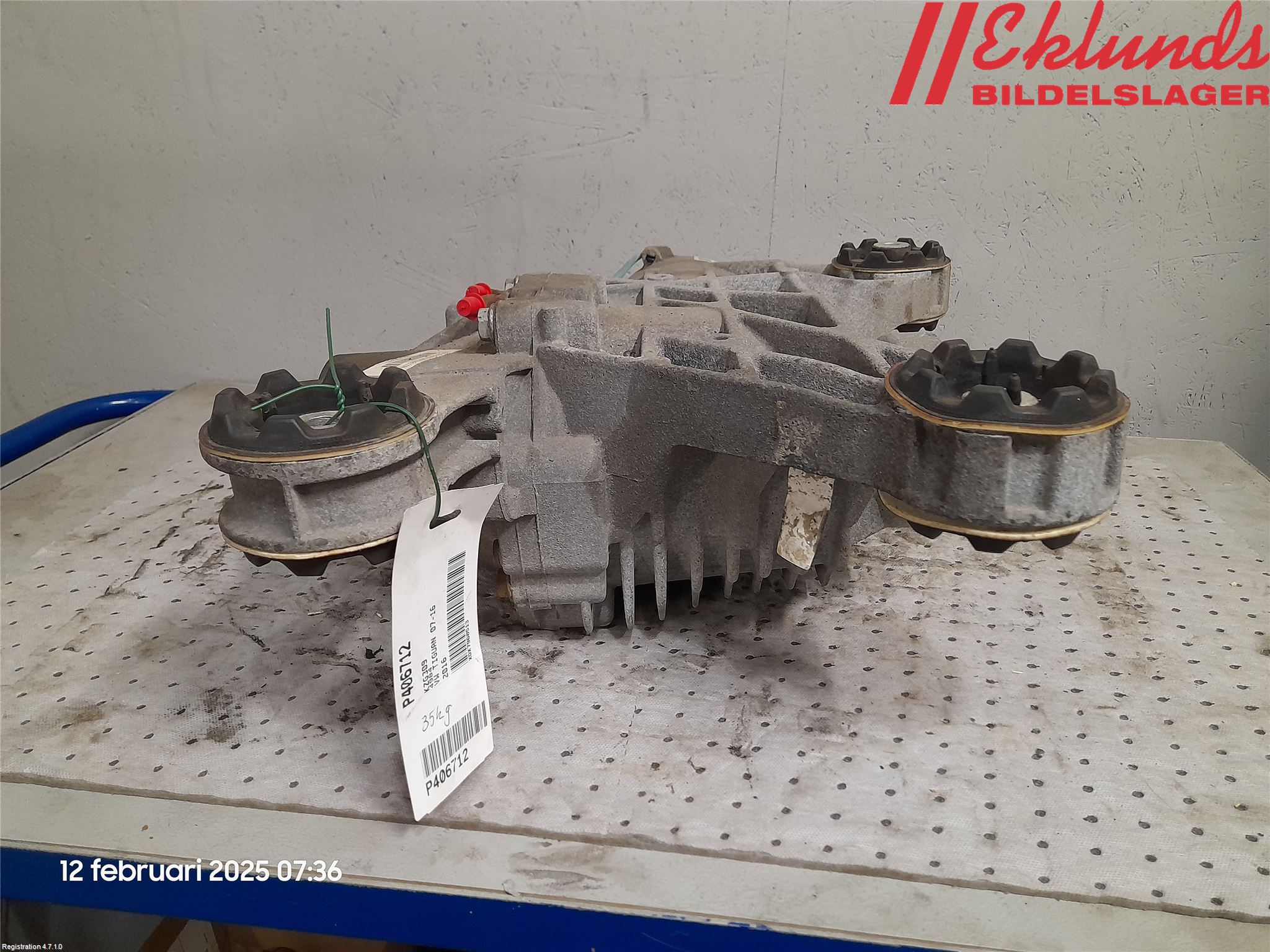 Volkswagen VW TIGUAN 07-16 Bakväxel-Diff