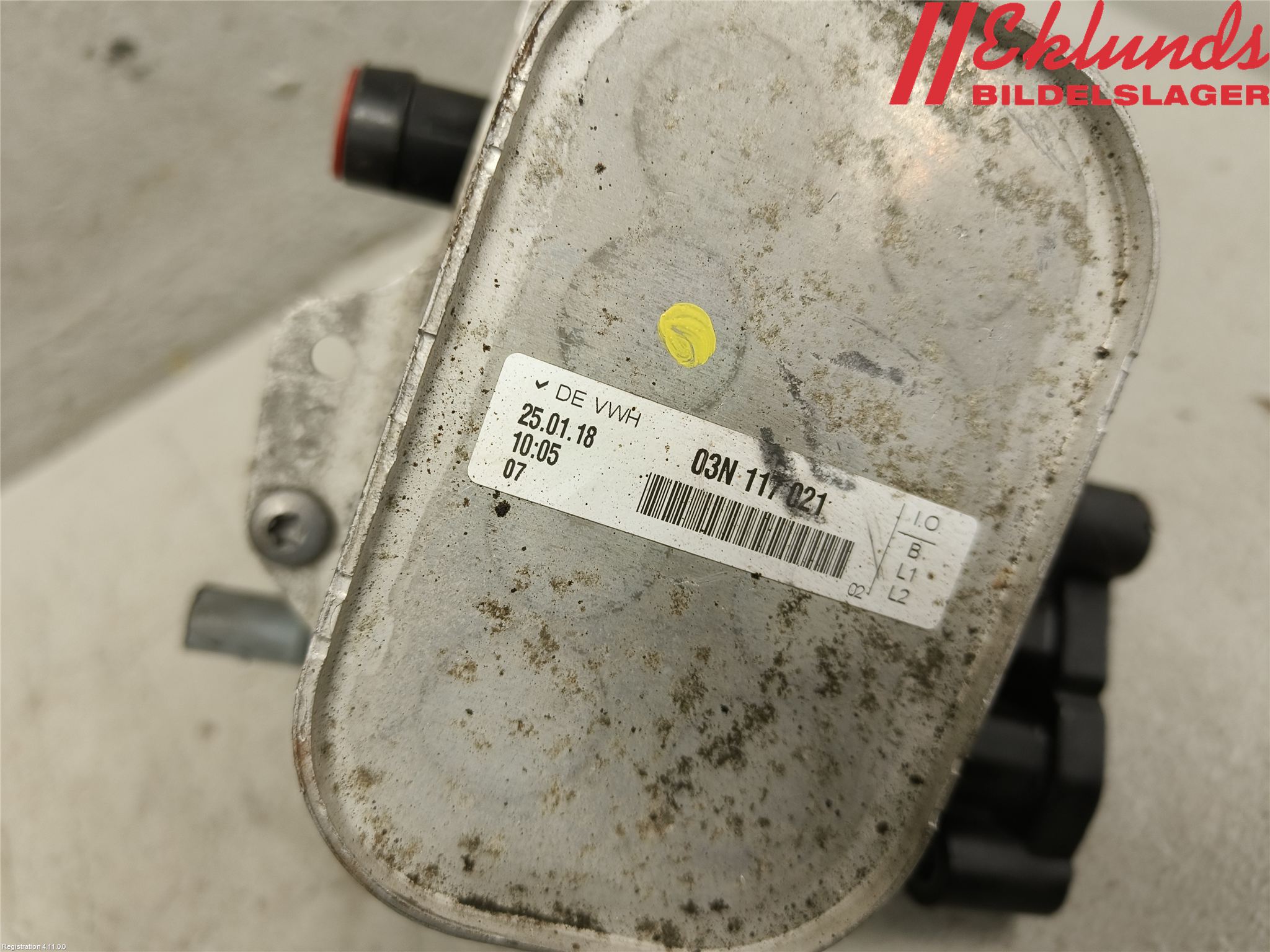 Volkswagen VW PASSAT 15-19 Oljefilterhållare
