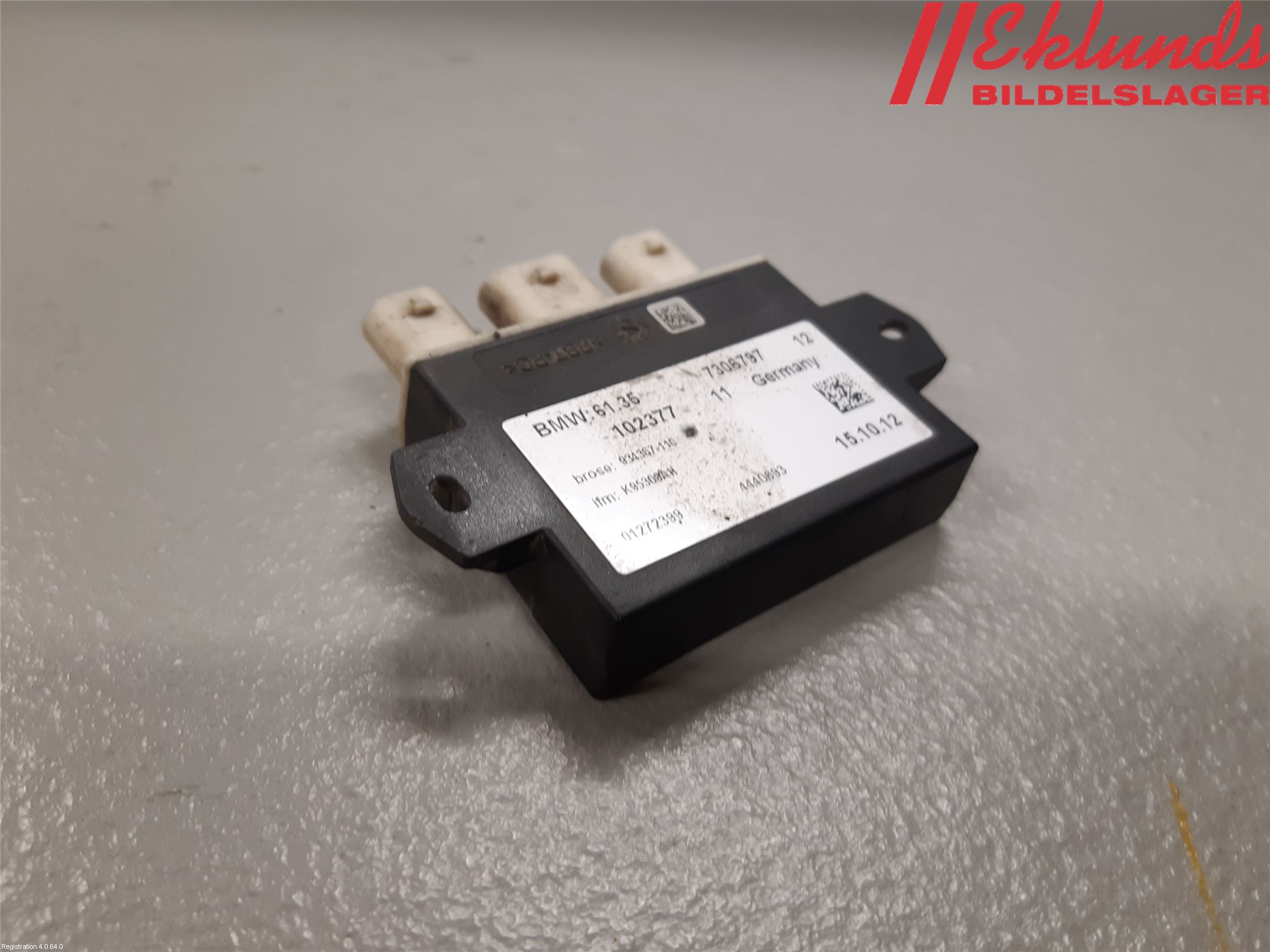 BMW 5 F10/F11/F18 09-17 Styrenhet Övrigt