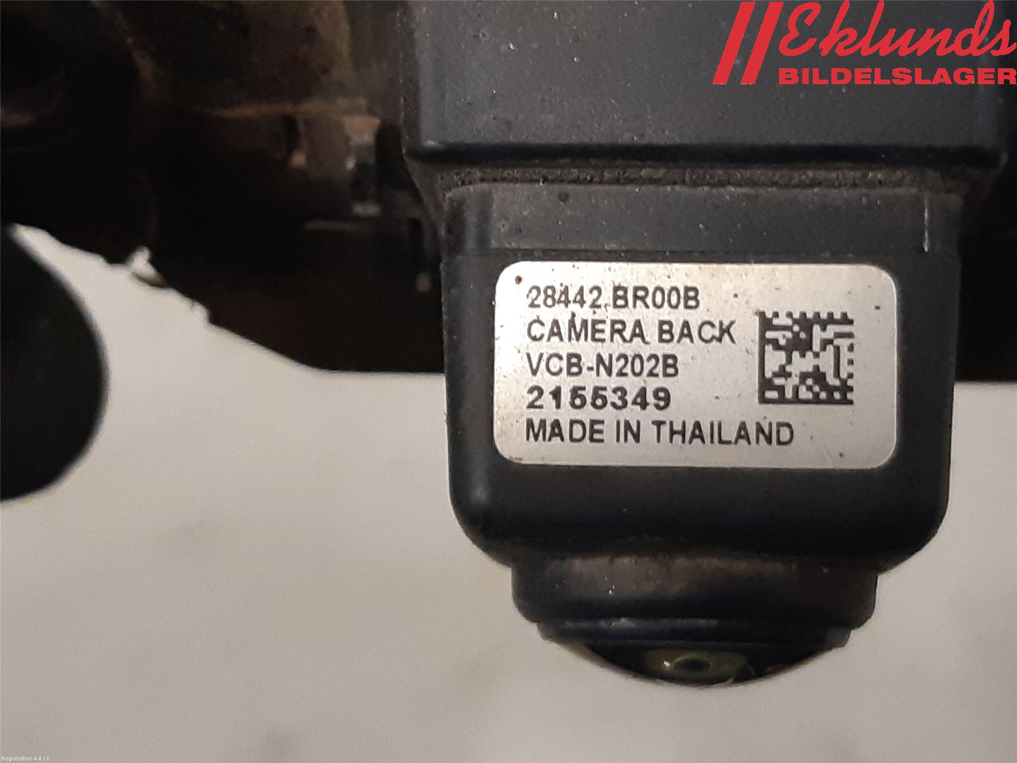 Nissan QASHQAI 10-14 Parkeringshjälp Kamera
