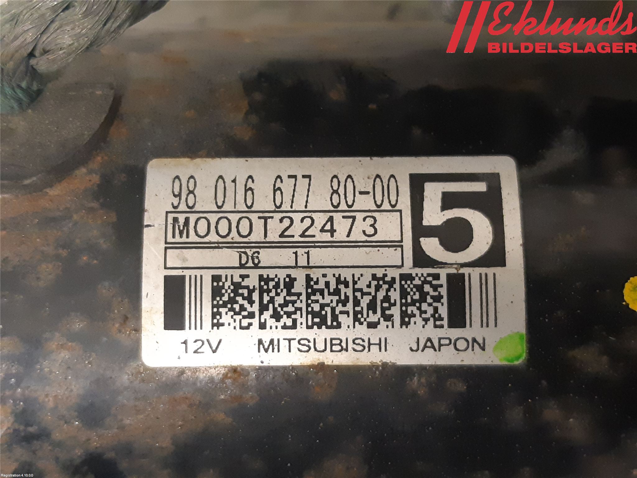 Citroen C4 II 11-18 Startmotor Diesel