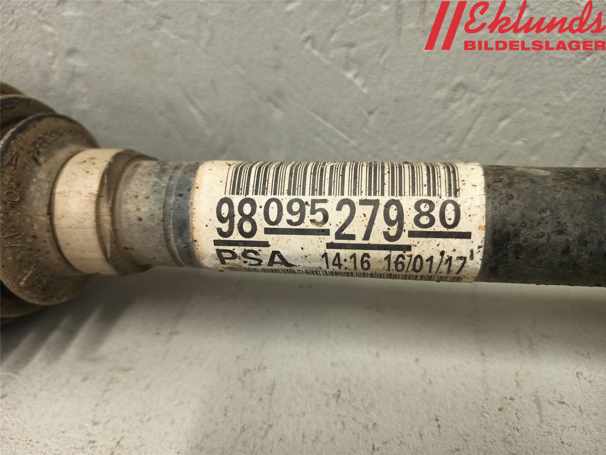 Peugeot 308 14-21 Drivaxel Fram Höger