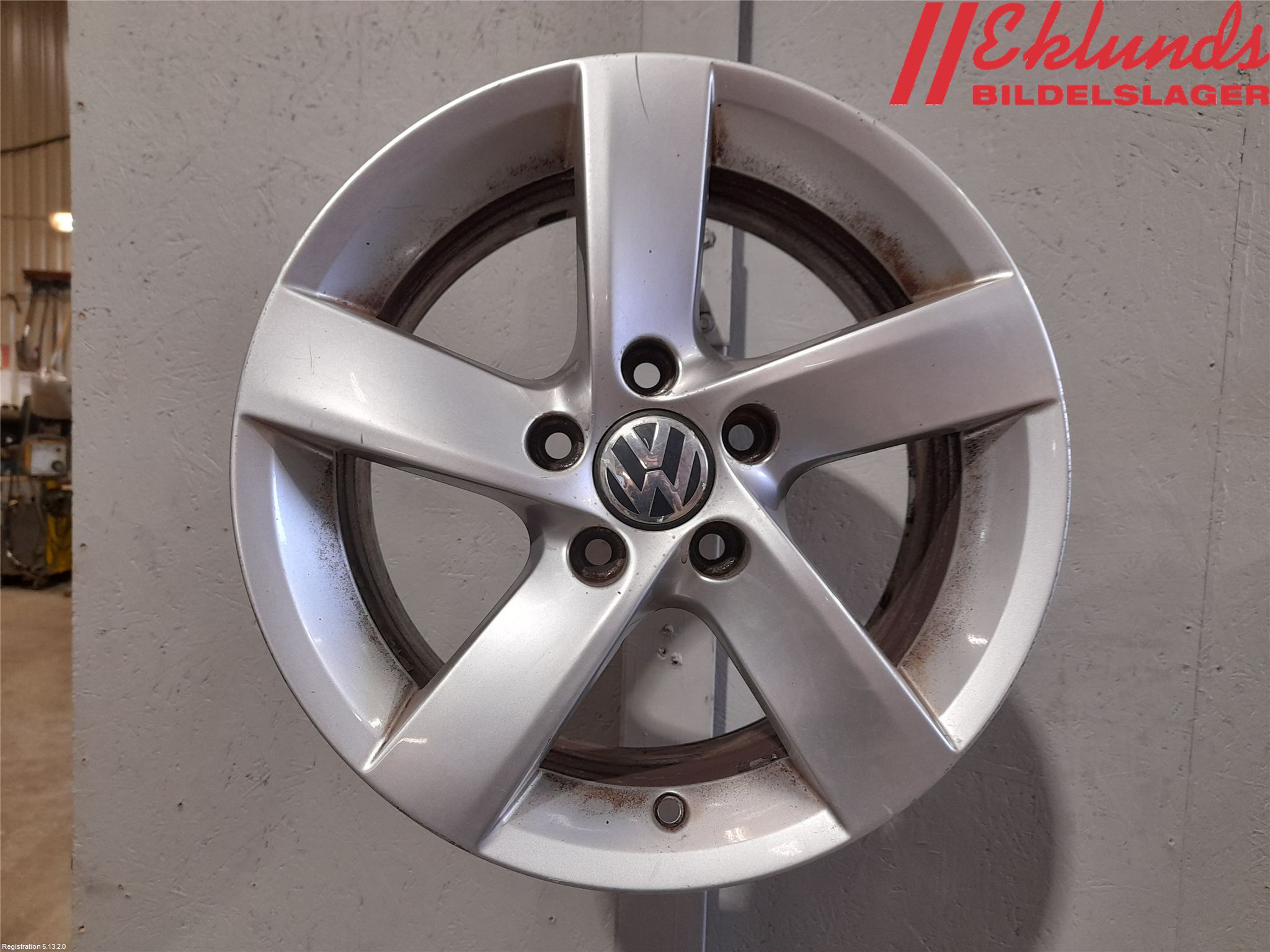 Volkswagen VW PASSAT 11-14 Fälgsats Aluminium