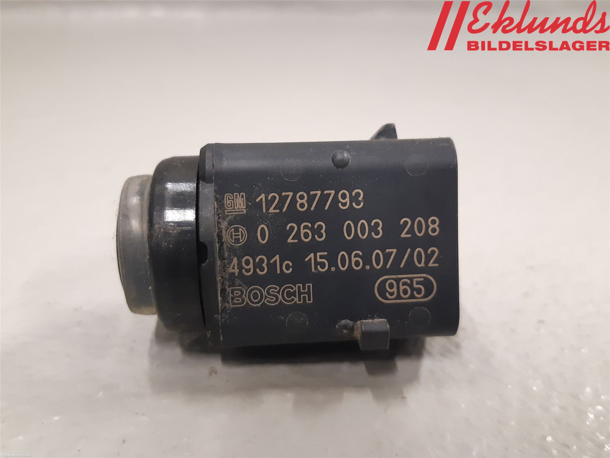 Saab 9-3 VER2/VER3 08-15 Parkeringshjälp Backsensor