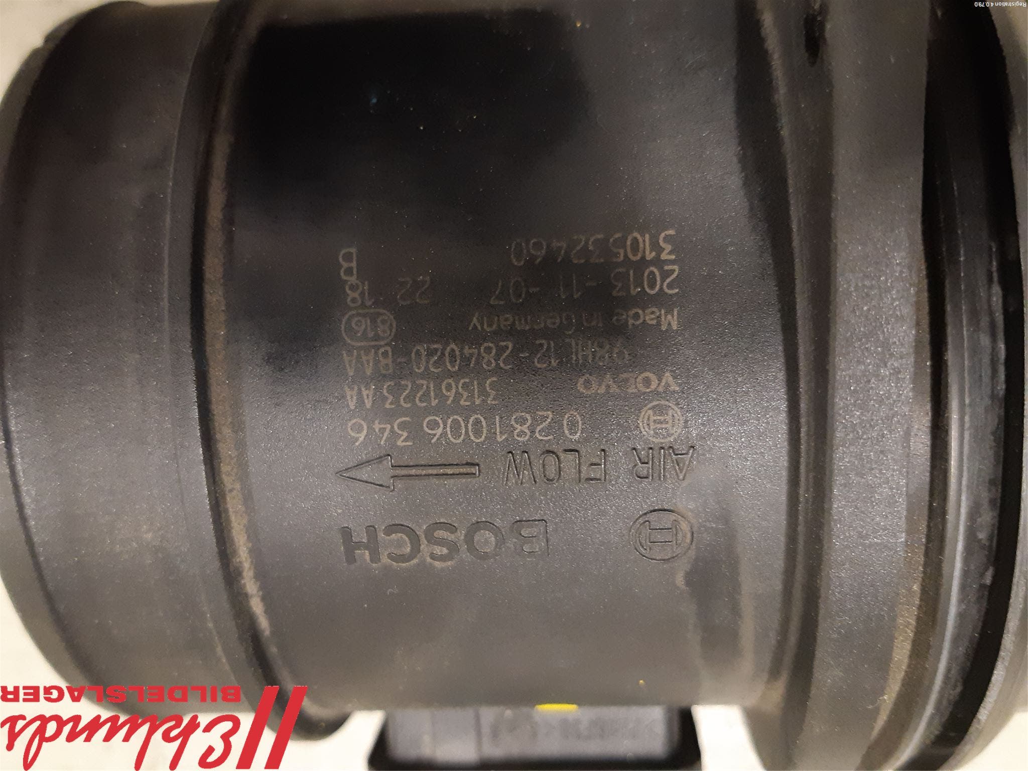 Volvo XC70 14-16 Injluftmassamätare