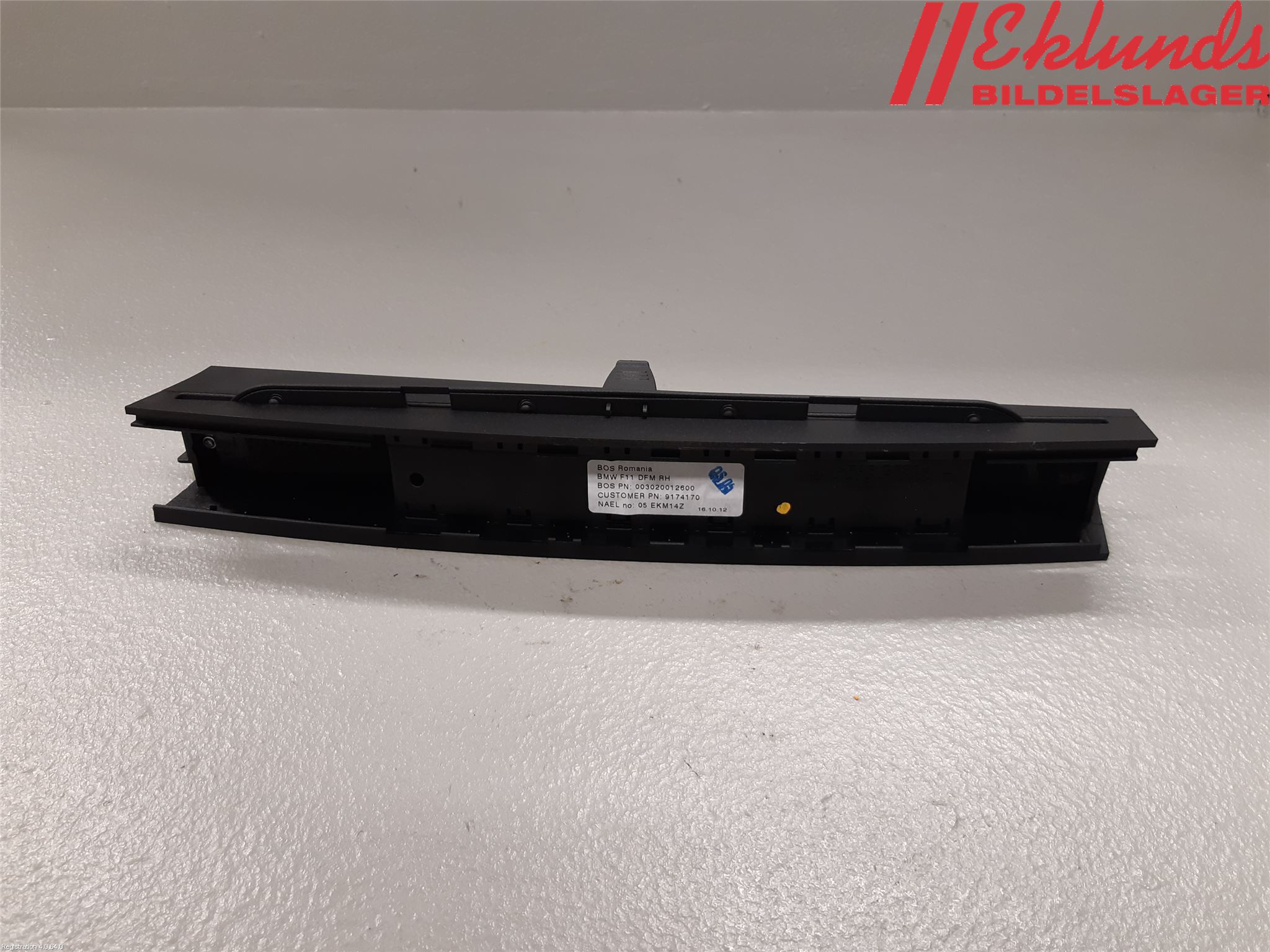 BMW 5 F10/F11/F18 09-17 Solskydd