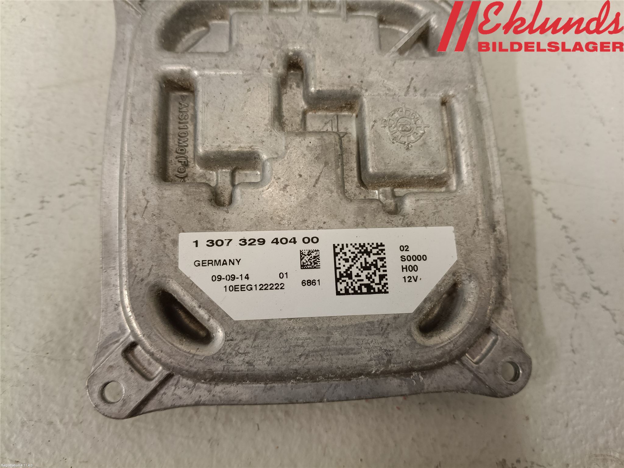 Peugeot 308 14-21 Styrenhet Strålkastare