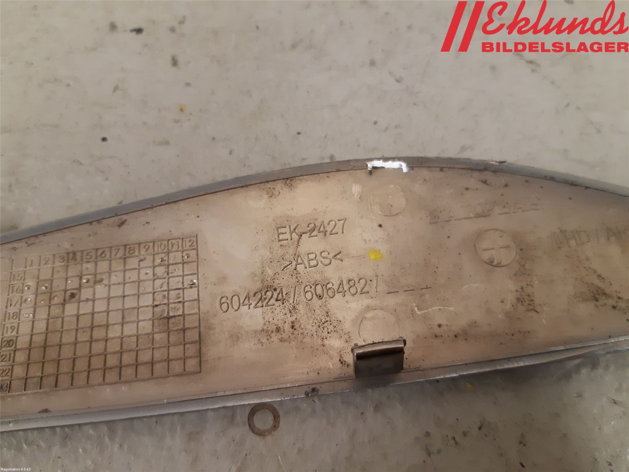 Renault CLIO IV 16-19 Dörr Dekorlist Bak Vä