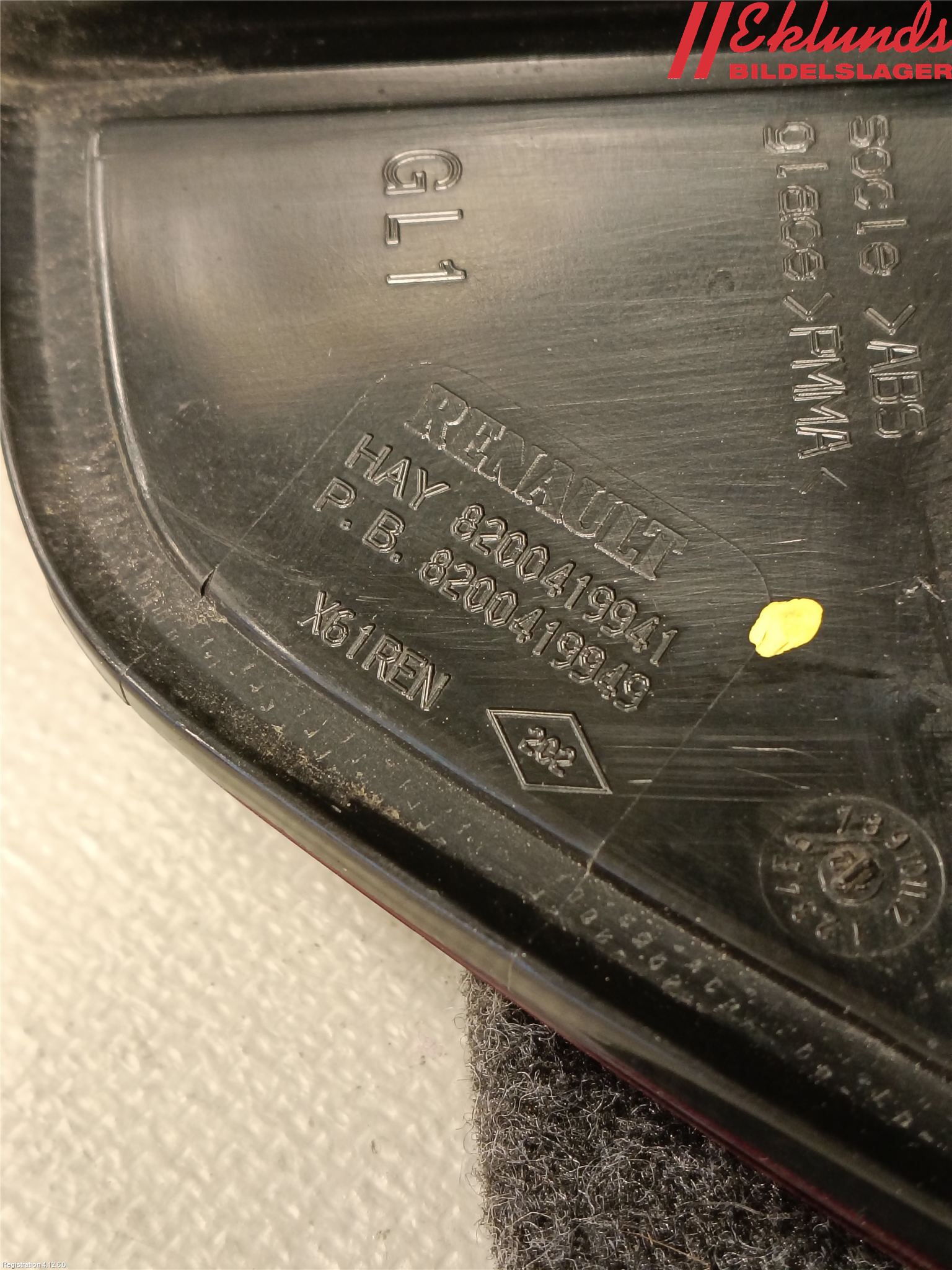 Renault KANGOO II 08-14 Bakljus Vänster