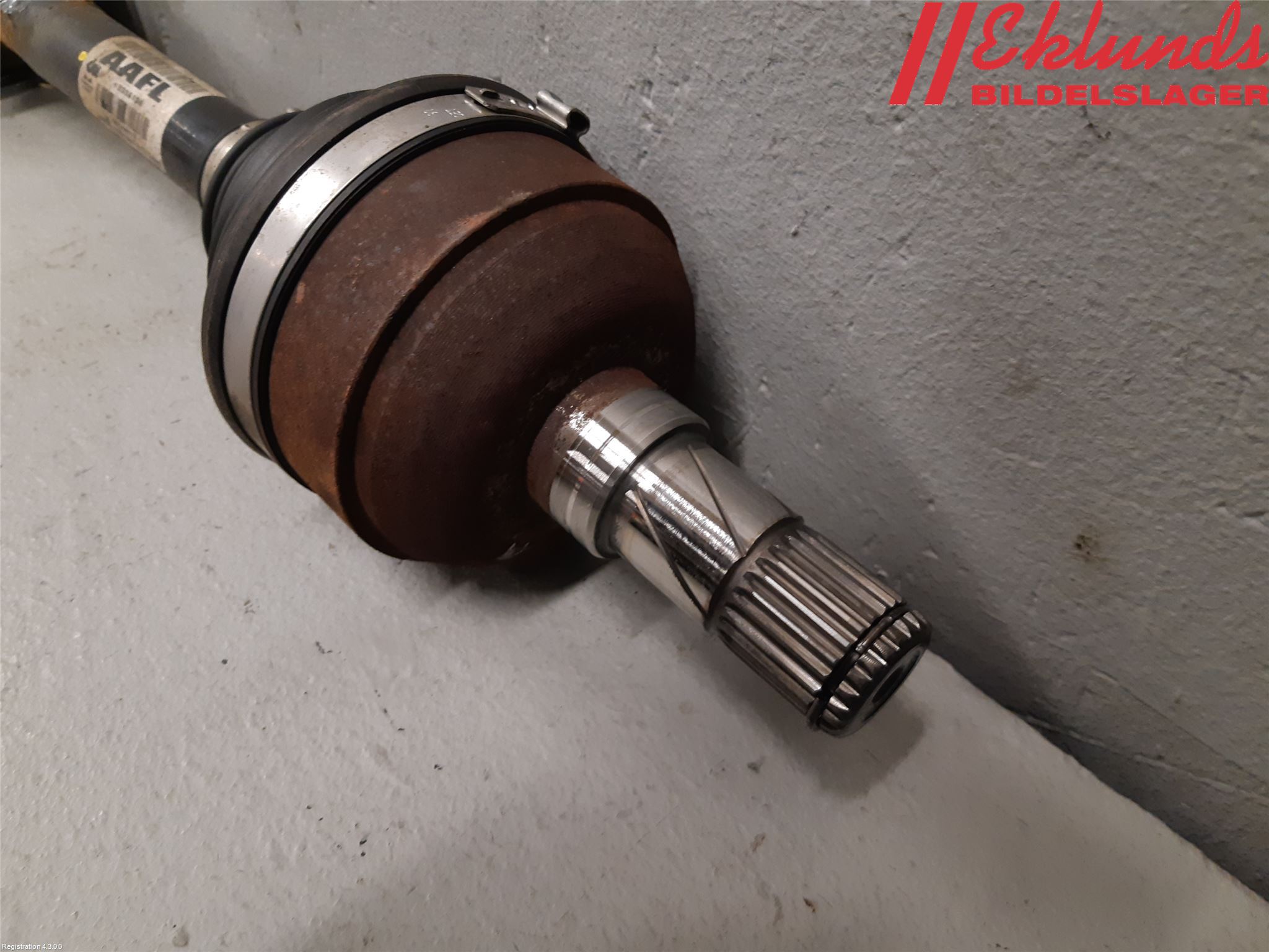 Opel ASTRA J 10-15 Drivaxel Fram Vänster