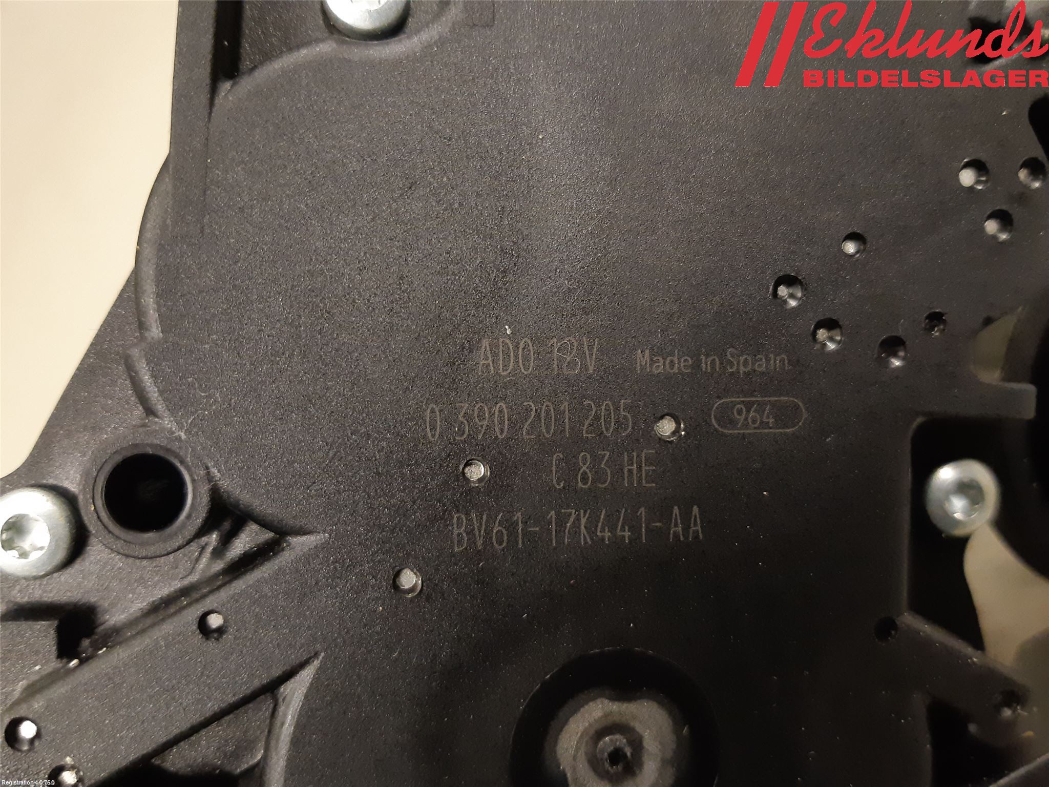 Ford FOCUS 11-14 Torkarmotor Baklucka