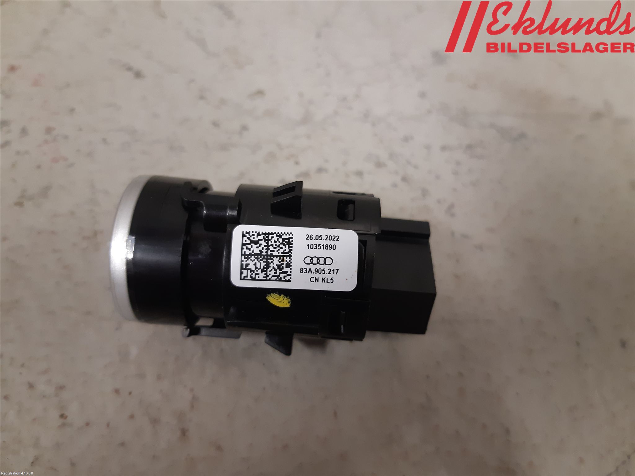 Audi A3/S3 8Y 21- Startknapp Personbil