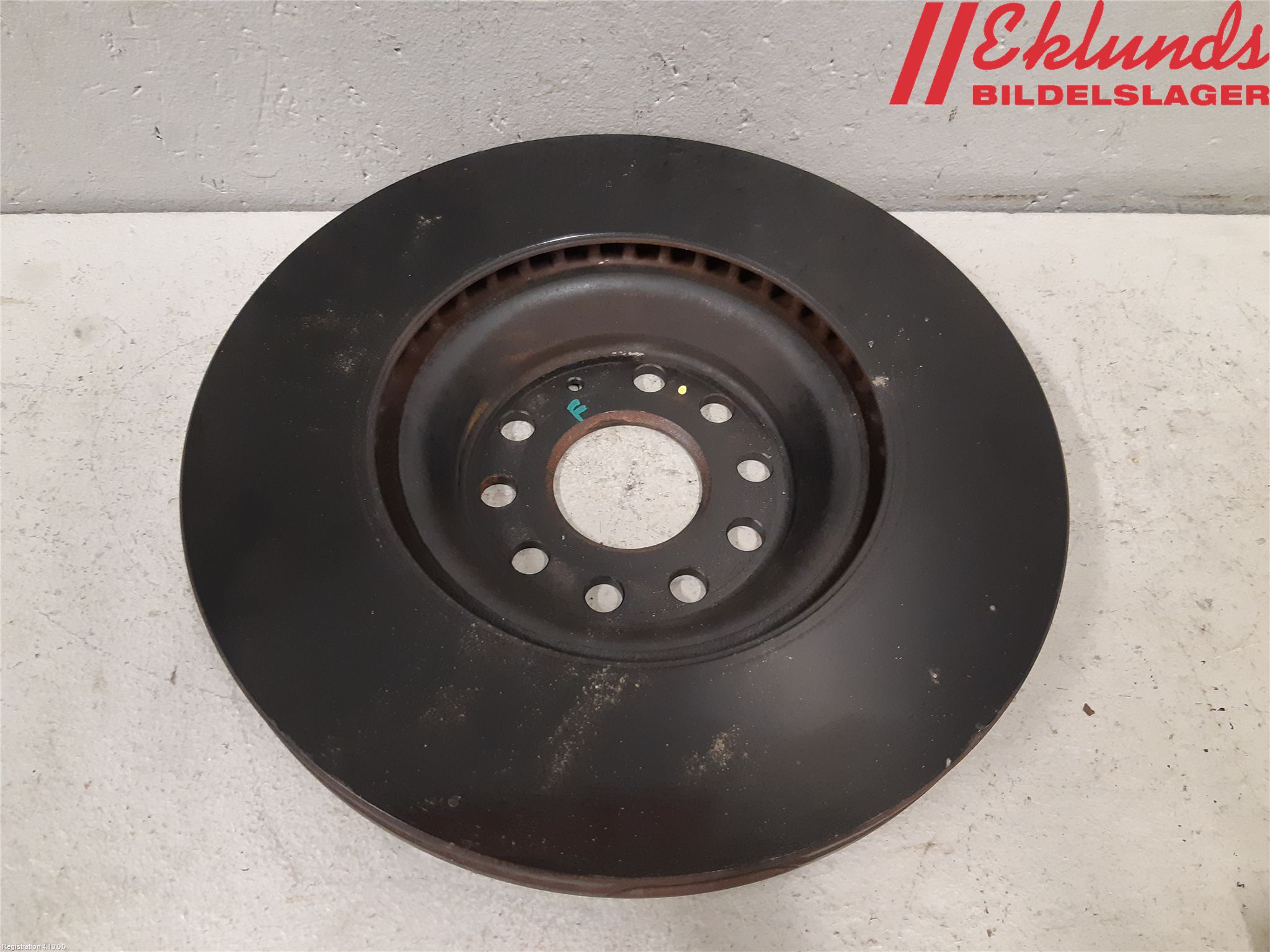 Volkswagen VW PASSAT 15-19 Bromsskiva Fram