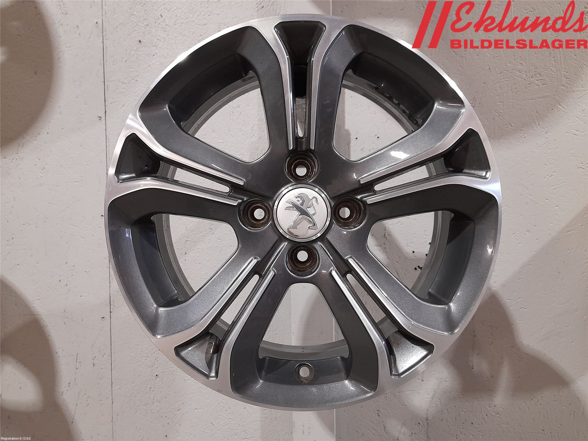 Peugeot 208 12-15 Fälgsats Aluminium