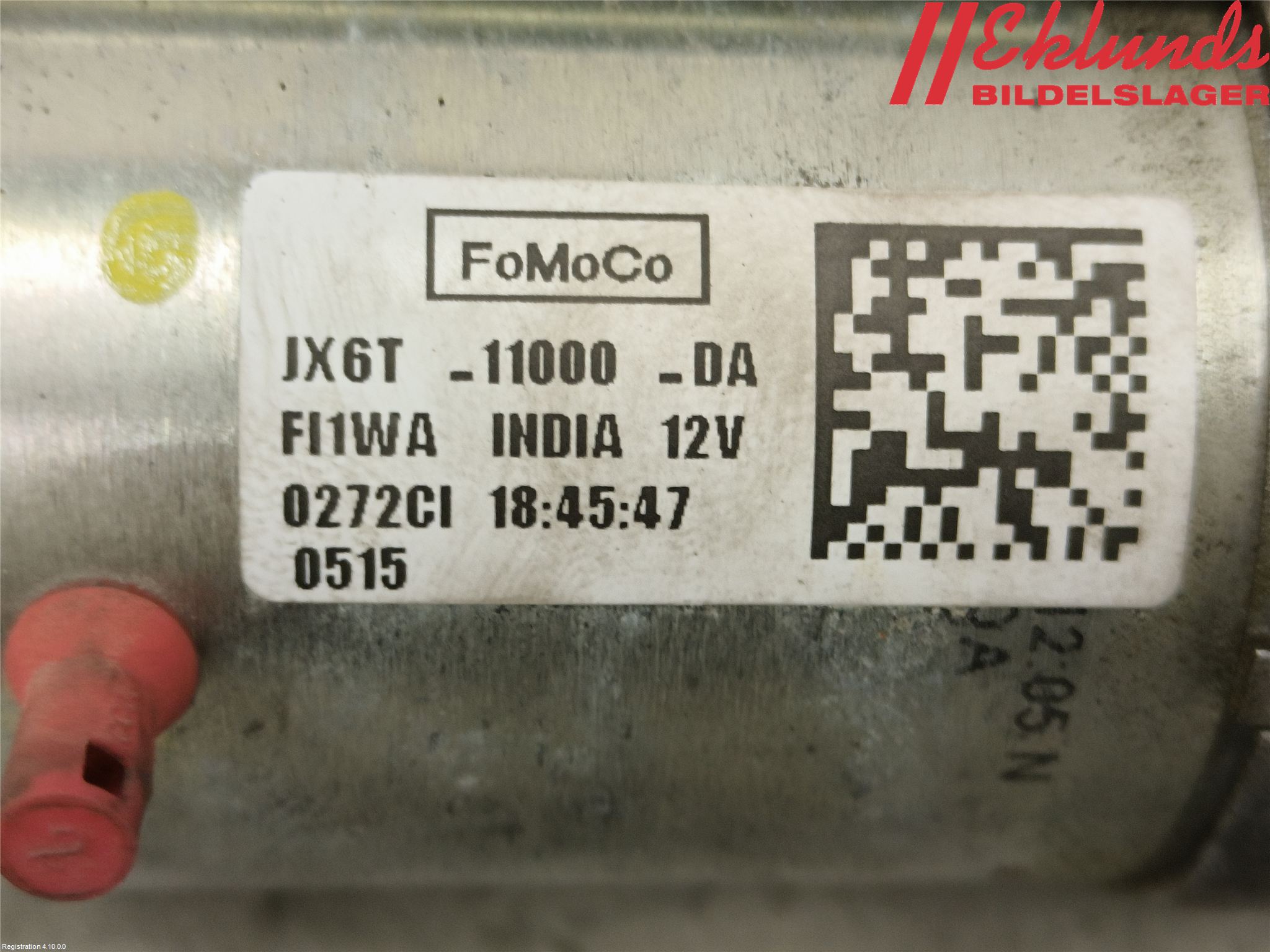 Ford FOCUS 19- Startmotor