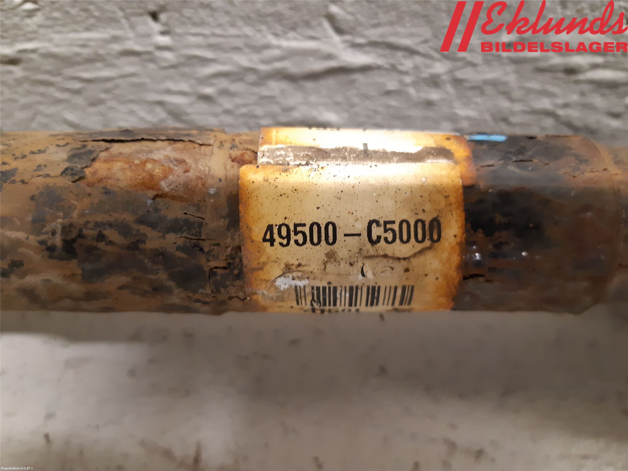 Kia SORENTO 15-20 Drivaxel Fram Vänster