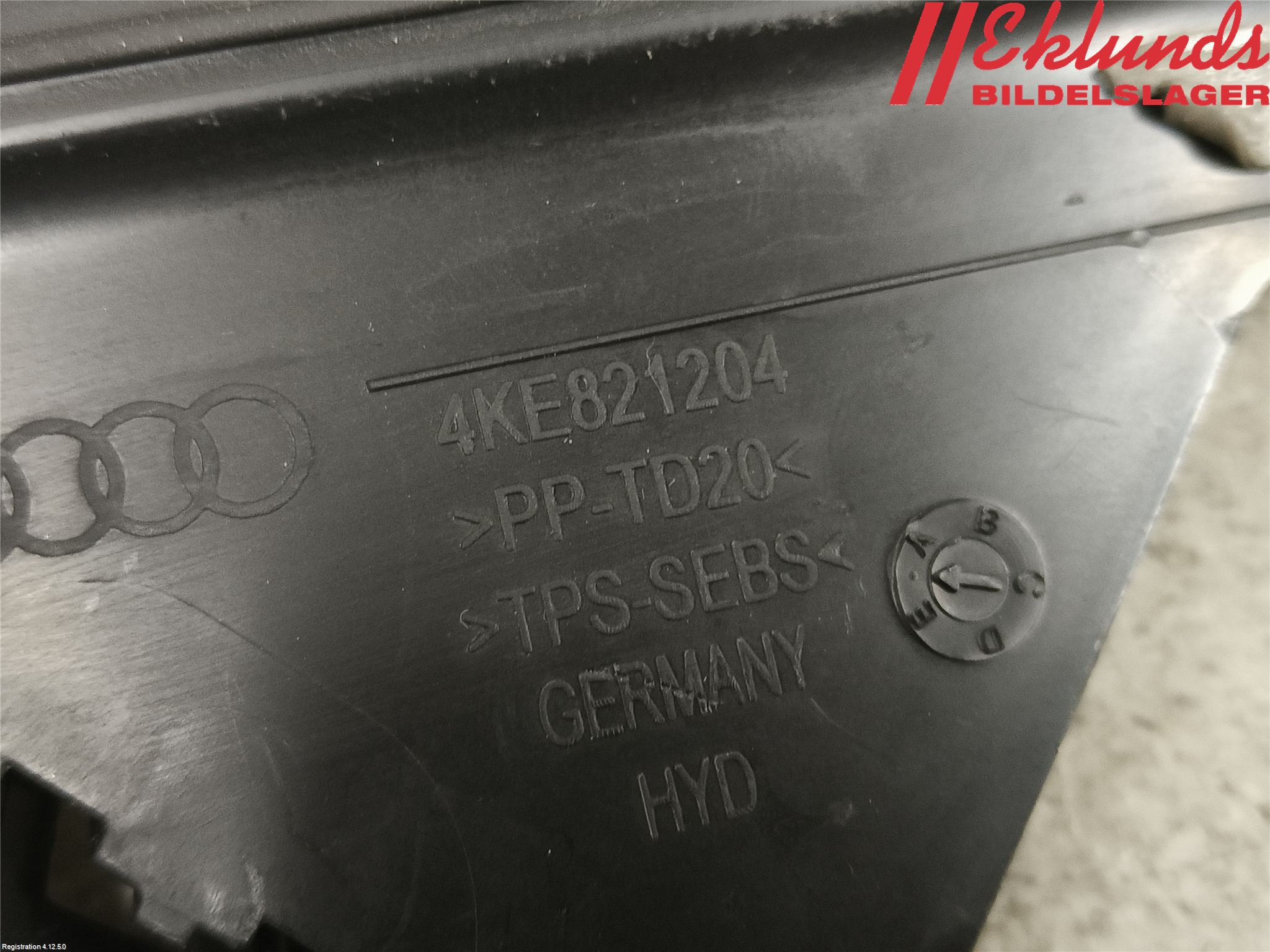 Audi E-TRON, S GE 19- List Framskärm Hö