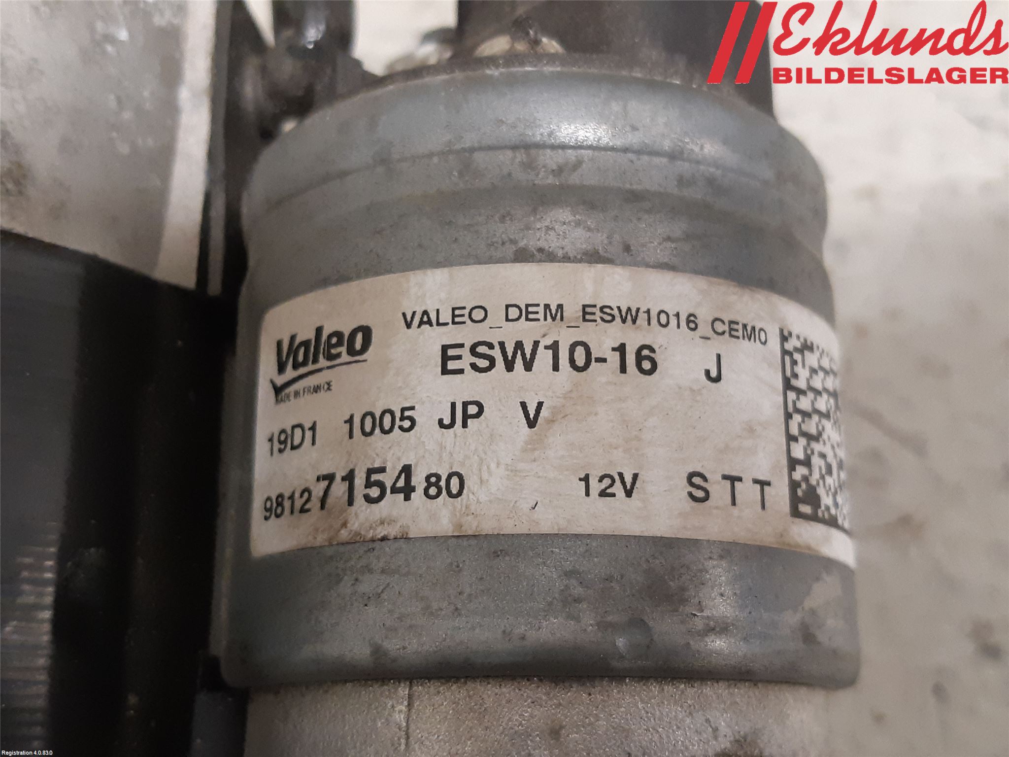 Peugeot 2008 13-20 Startmotor