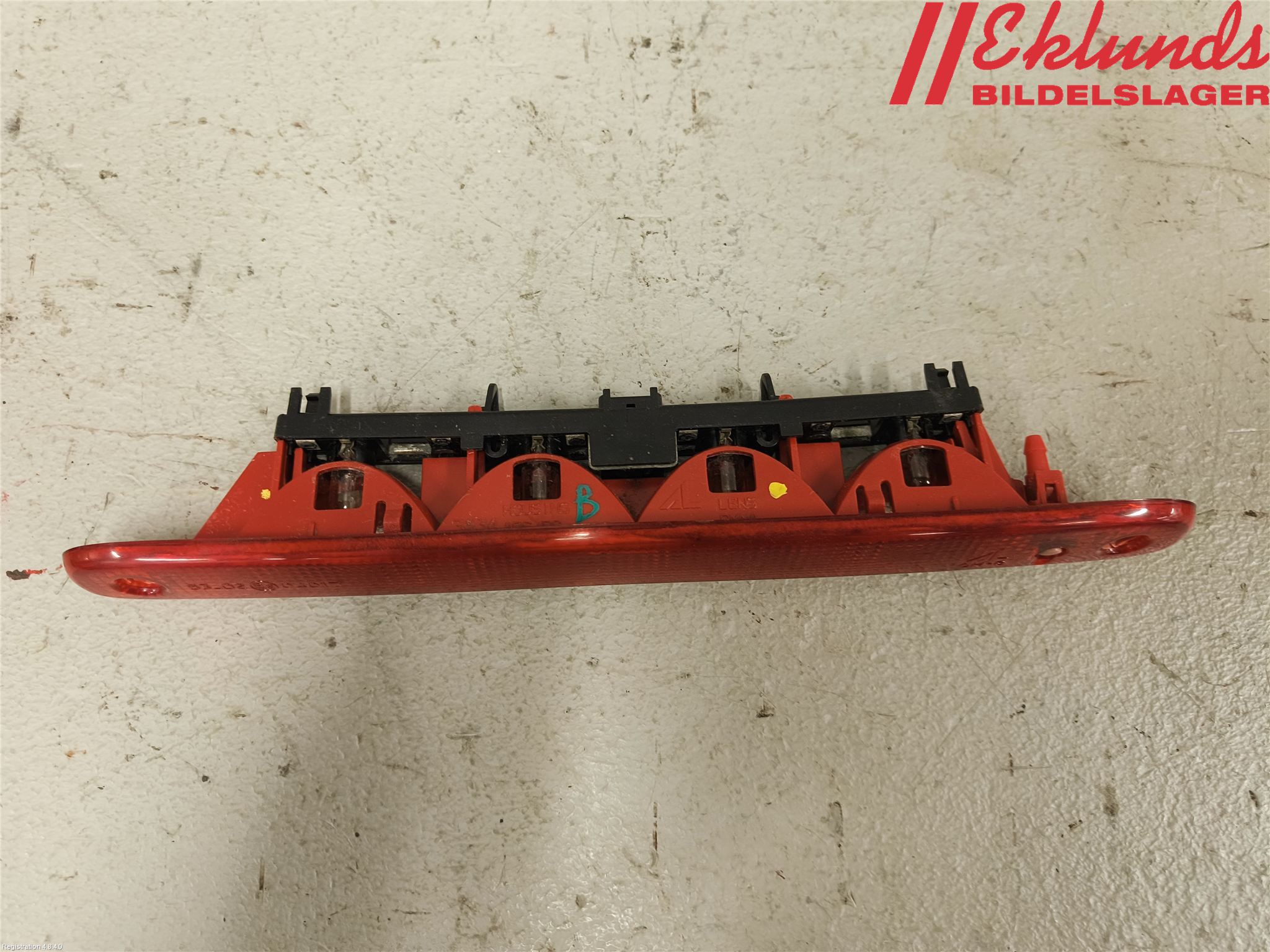 Toyota AYGO 06-14 Bromsljus Bakruta