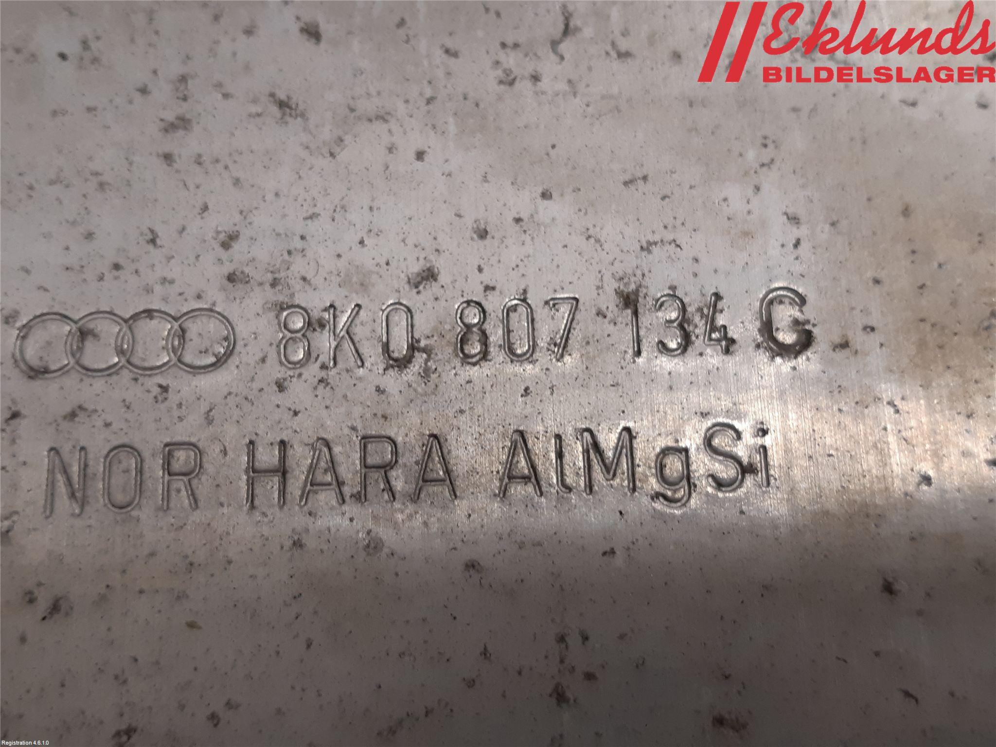 Audi A4/S4 08-11 Stötfångarbärjärn Fram