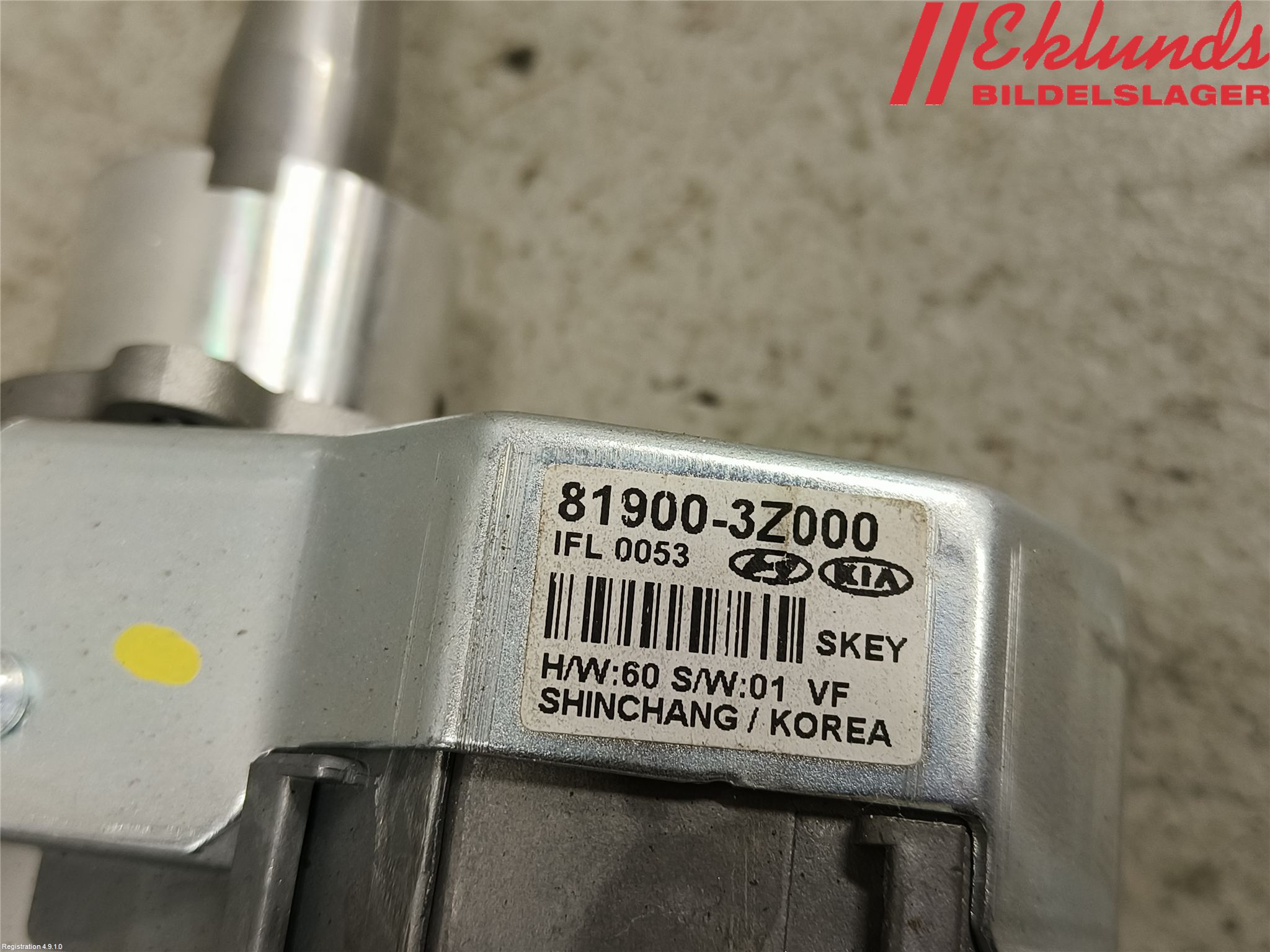 Hyundai i40 08-15 Rattlås-Tändlås Elektrisk