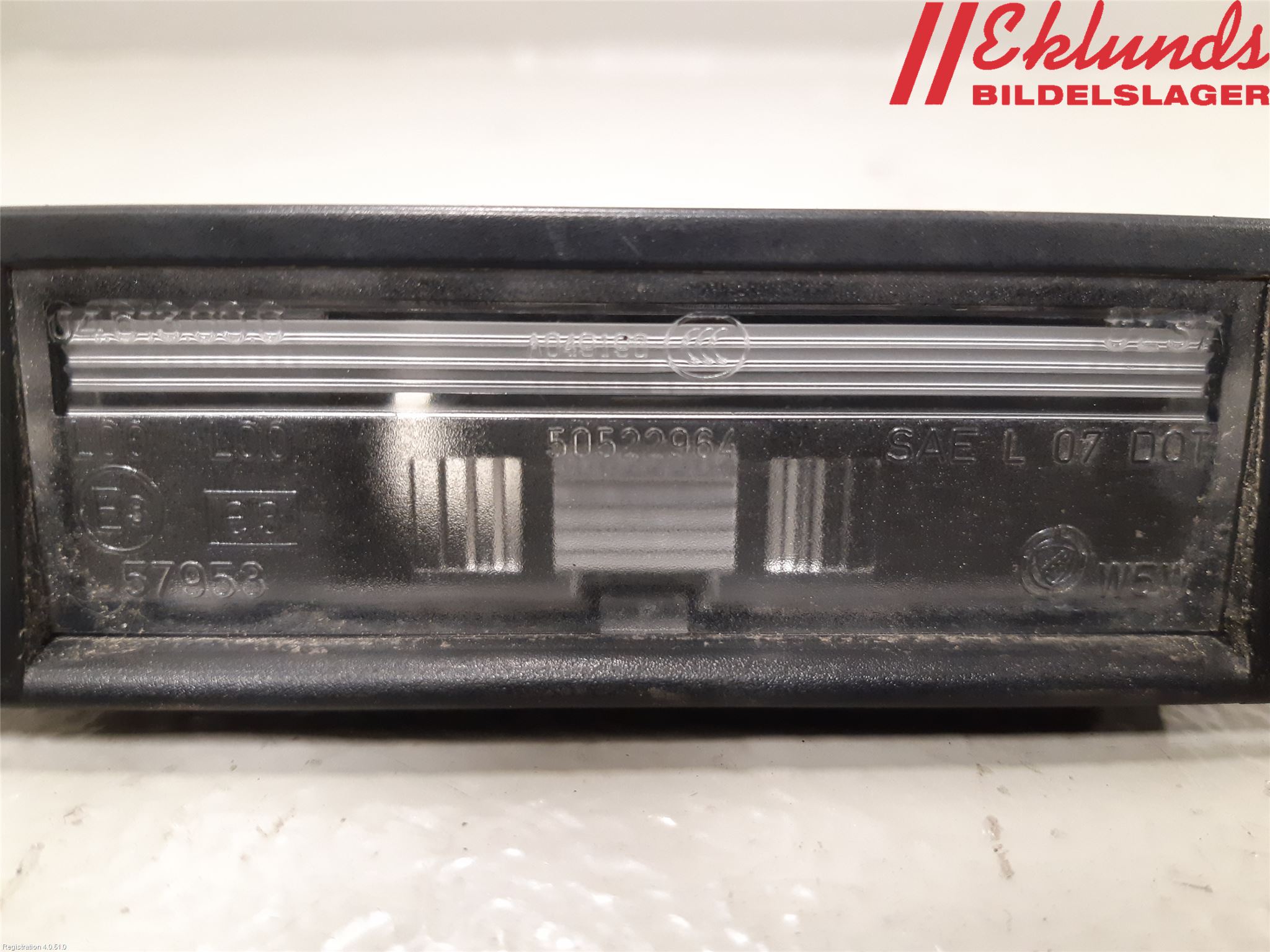 Fiat DOBLO CARGO Skylt Belysning