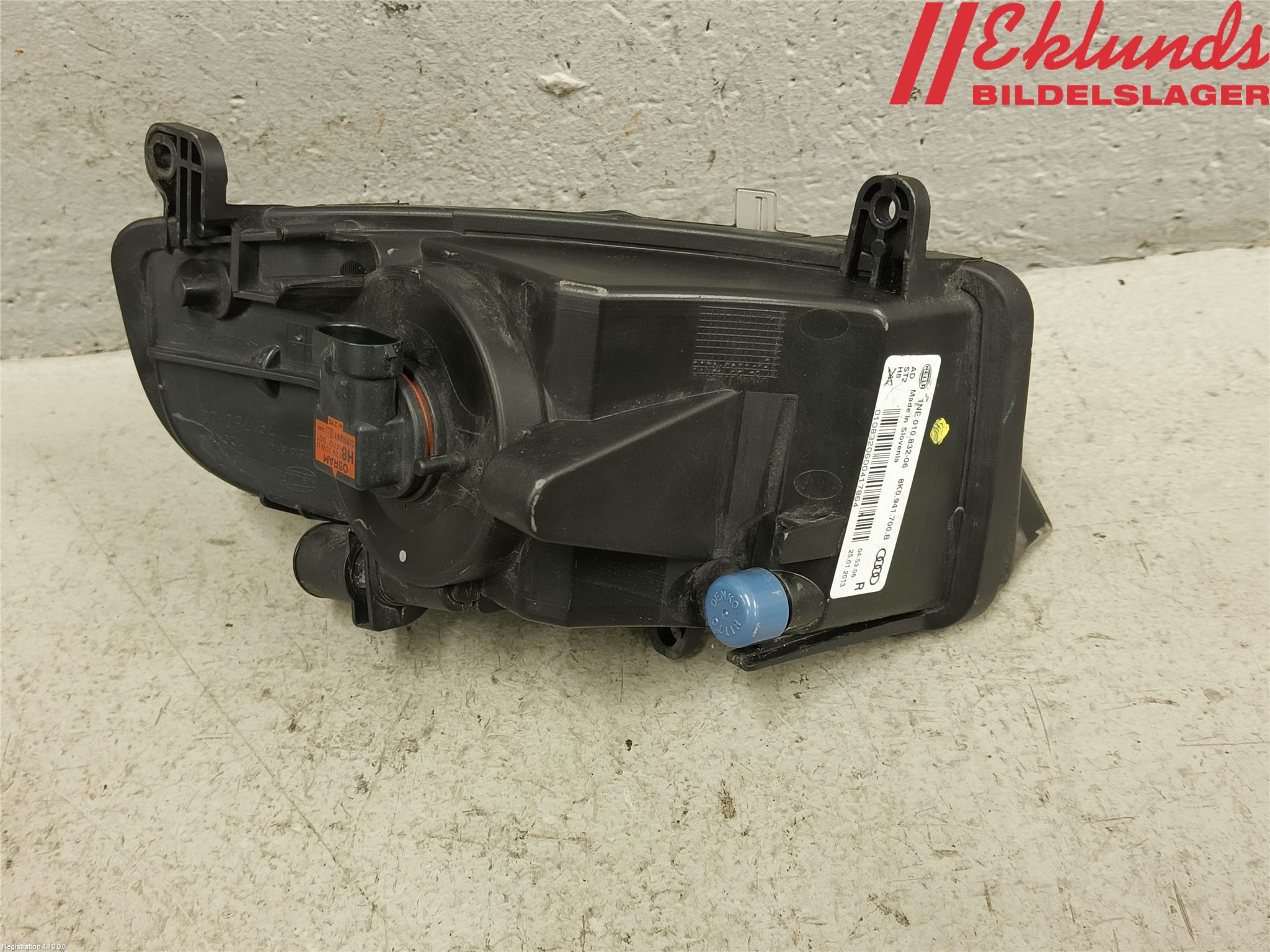 Audi A4/S4 08-11 Dimljus-Varselljus Fram