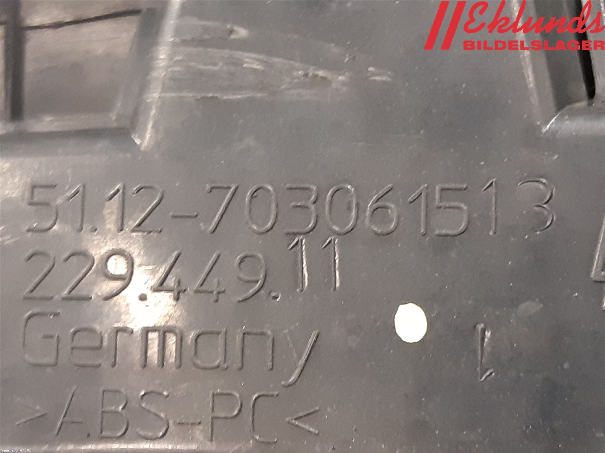 BMW 3 E46      98-05 Stötfångarlist Bak