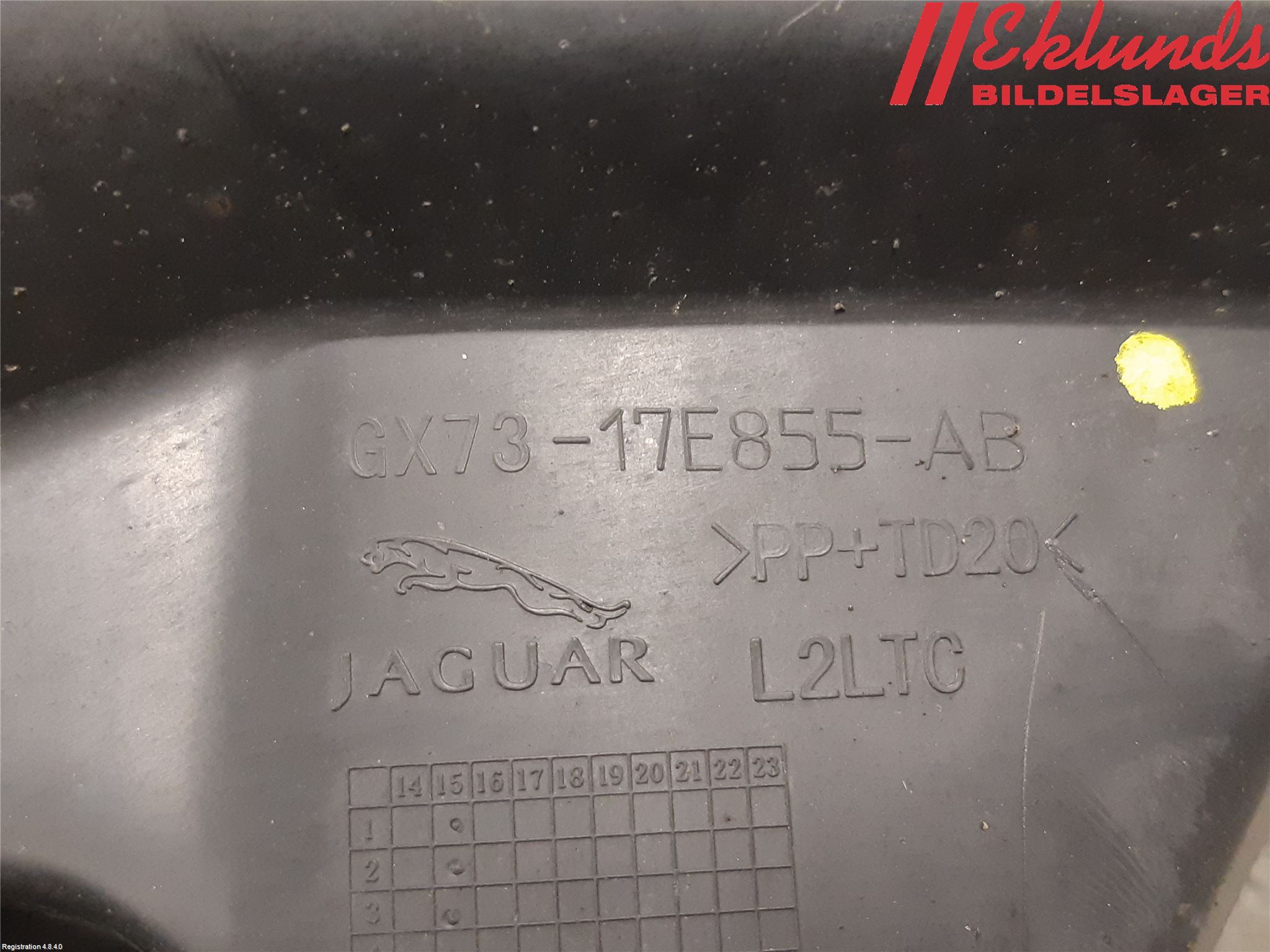 Jaguar XE (X760) 15-24 Stötfångare Deformelement Bak
