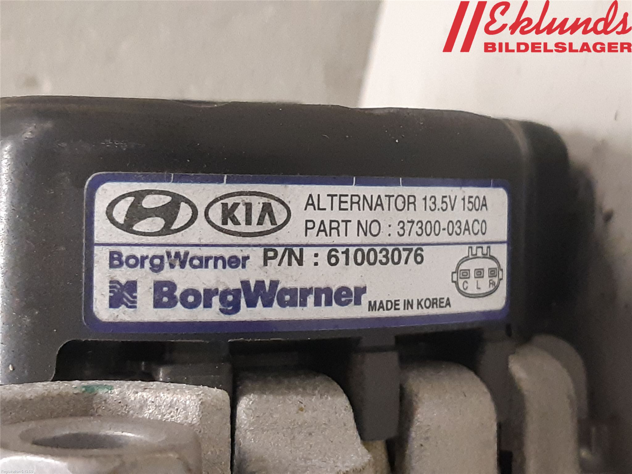 Hyundai i30 PD 17- Generator