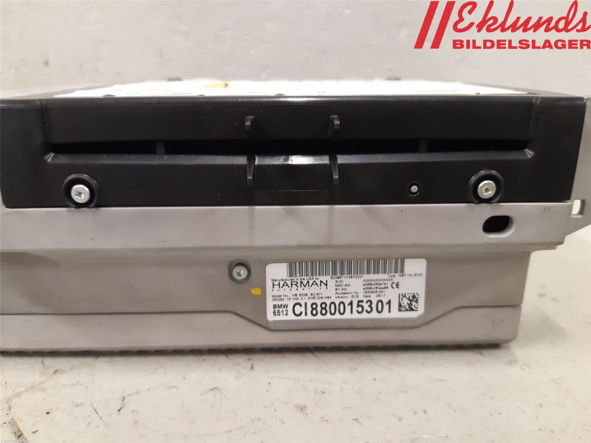 BMW X3 G01 18- Styrenhet Multimedia