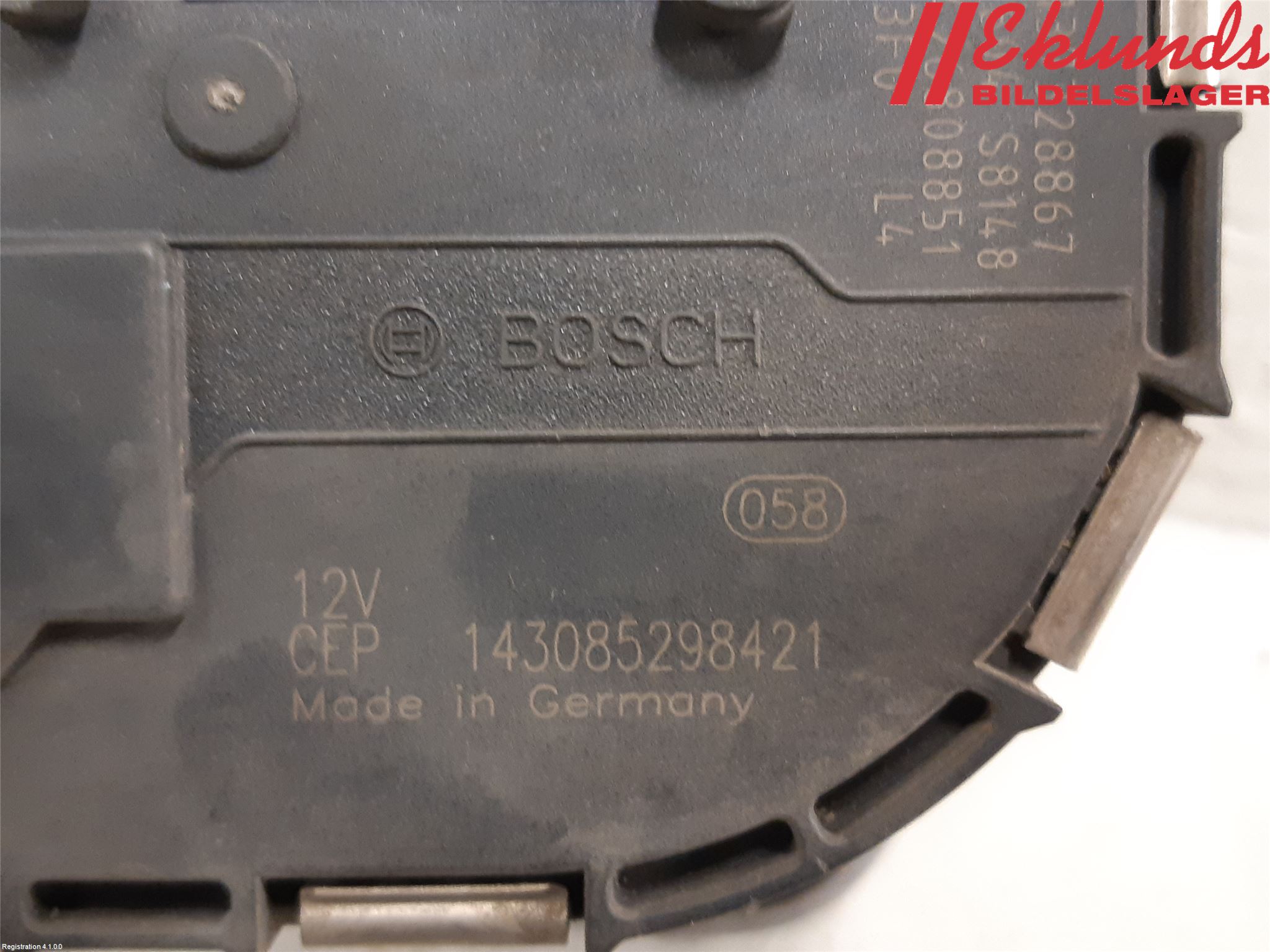 Ford FOCUS 15-18 Torkarmotor Vindruta